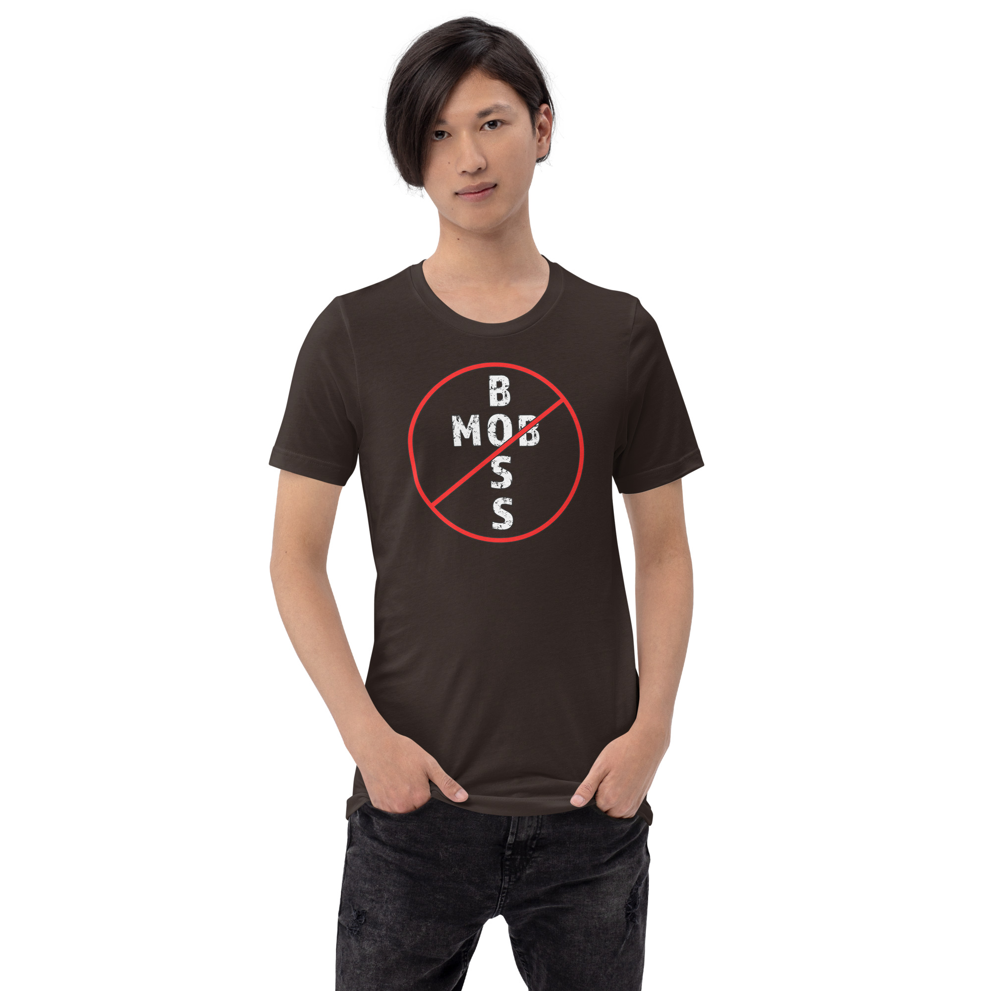 R - Mob Boss No Dark Style Unisex T-shirt - Image 10