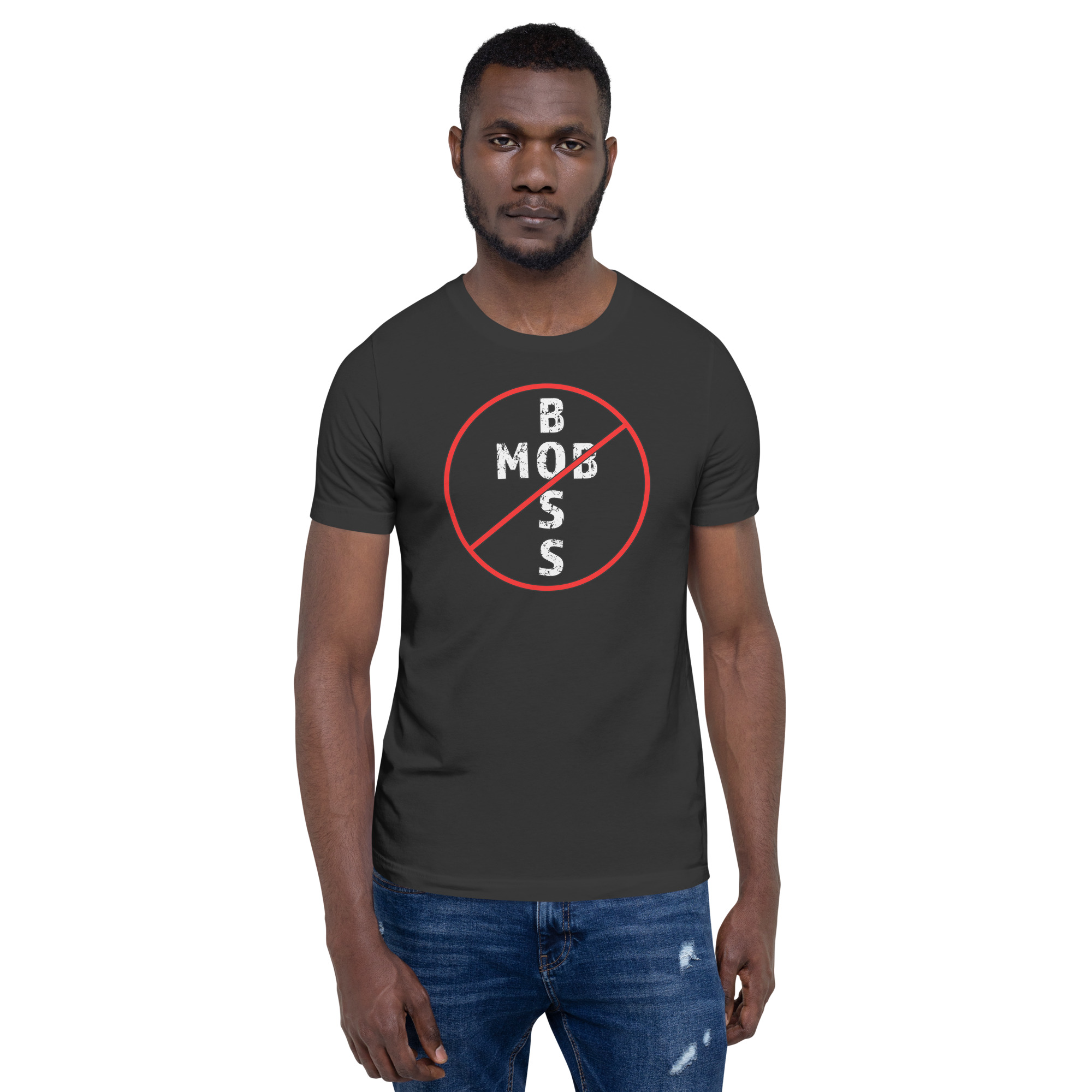 R - Mob Boss No Dark Style Unisex T-shirt - Image 13