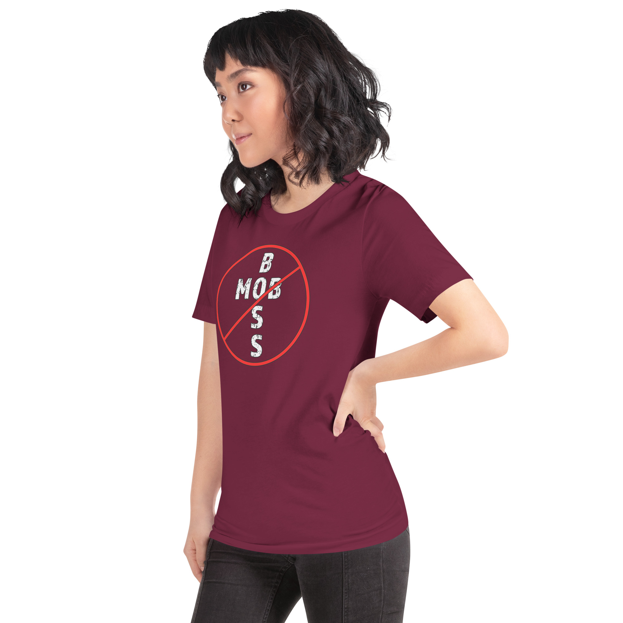 R - Mob Boss No Dark Style Unisex T-shirt - Image 16