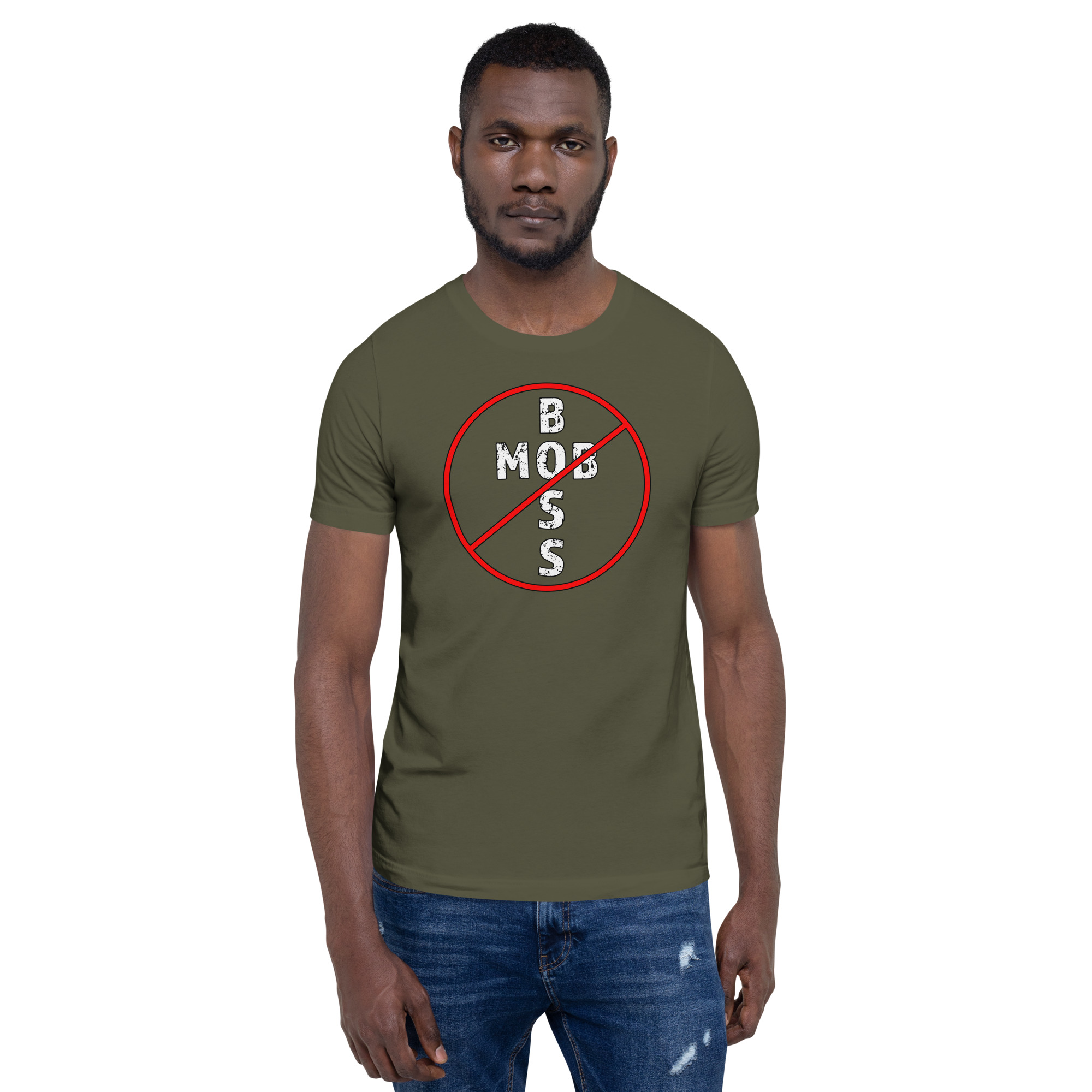 R - Mob Boss No Dark Style Unisex T-shirt - Image 20