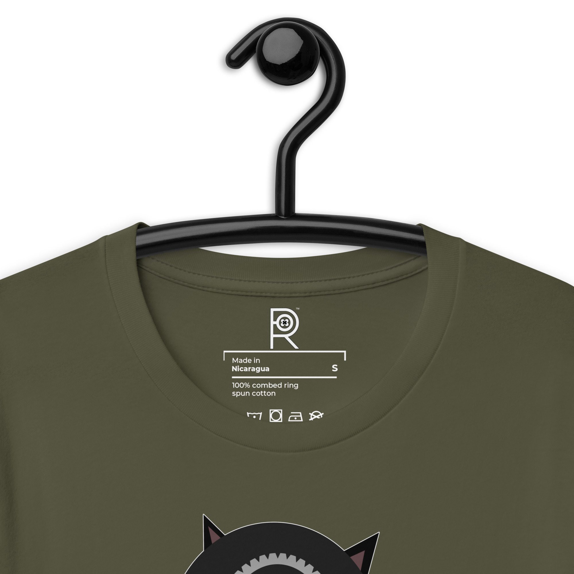 R - Anonymous Resistance Kitty Dark Style Unisex T-shirt - Image 56