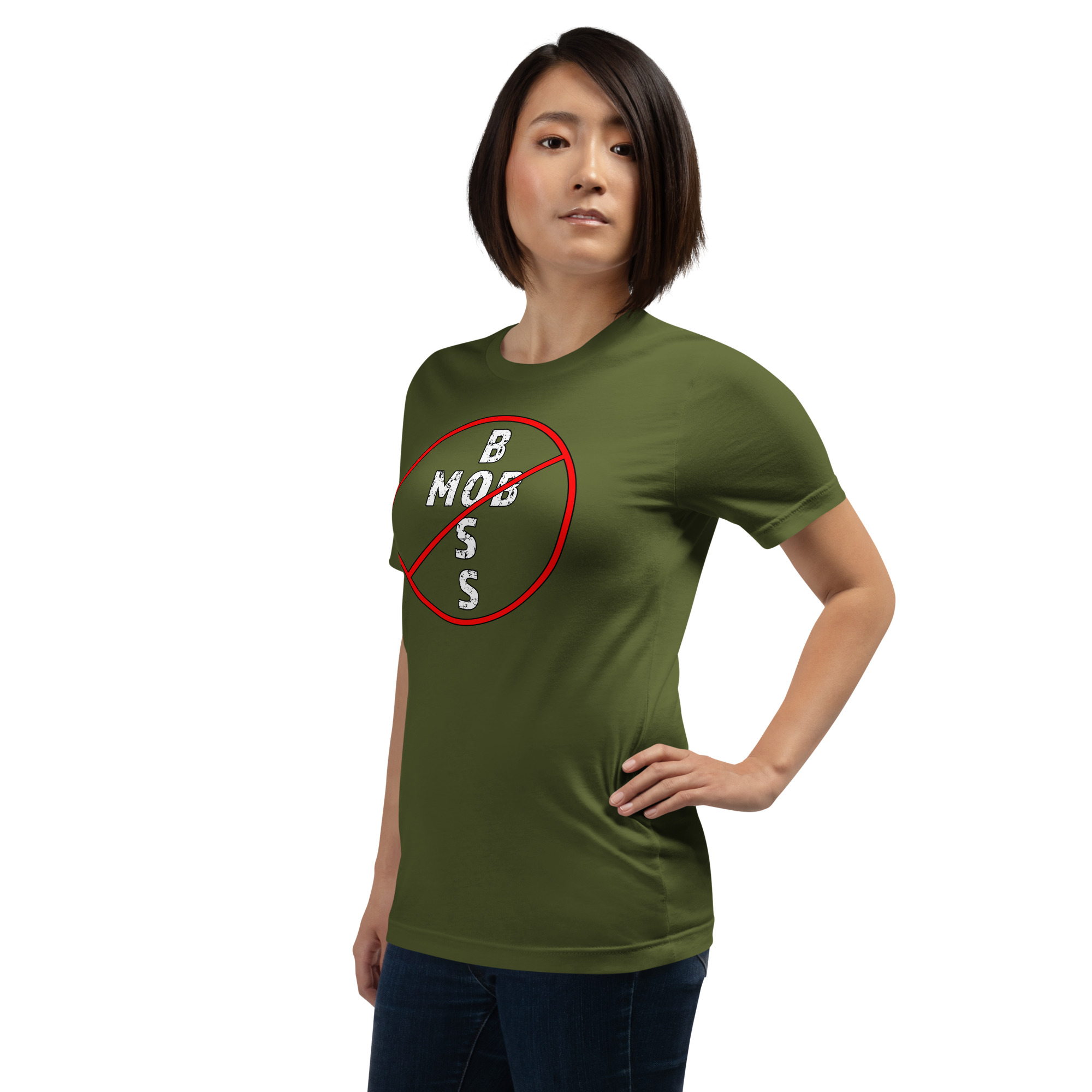 R - Mob Boss No Dark Style Unisex T-shirt - Image 26