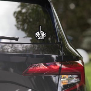 R - Fck Trump 8647 Bubble-Free Stickers