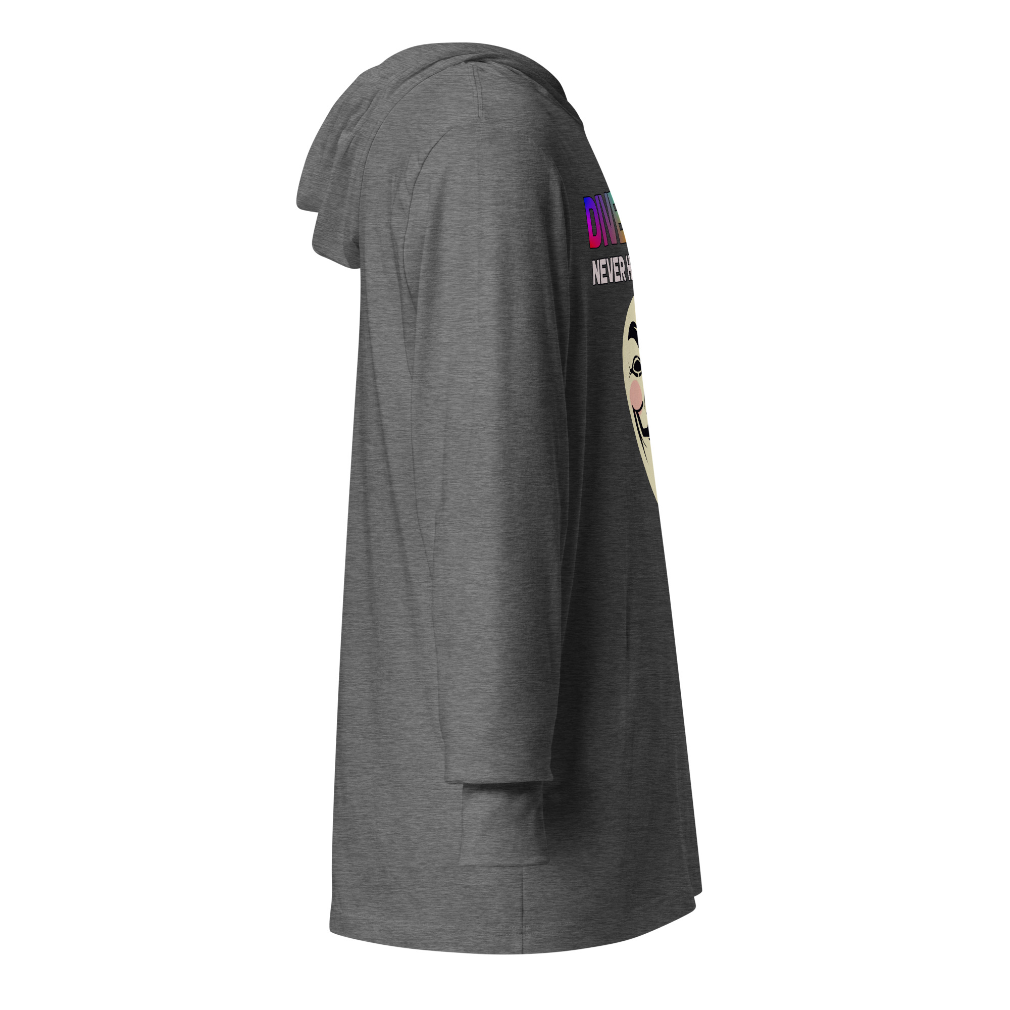 R - Diversity Never Hurt Anyone Hooded Long-sleeve Tee - Image 31