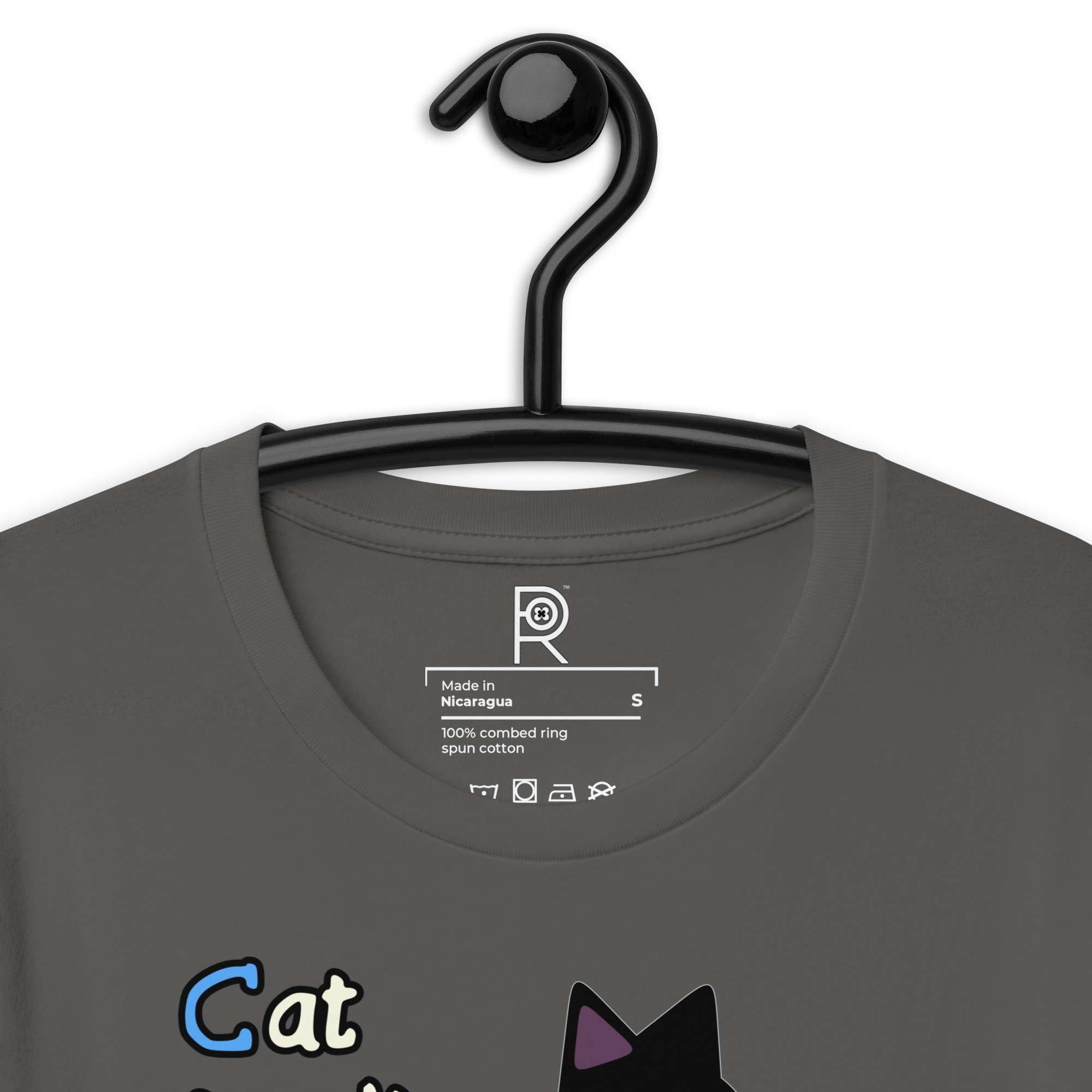 R - CLAWS Cat Ladies Against White Supremacy Dark Style Unisex T-shirt - Image 55
