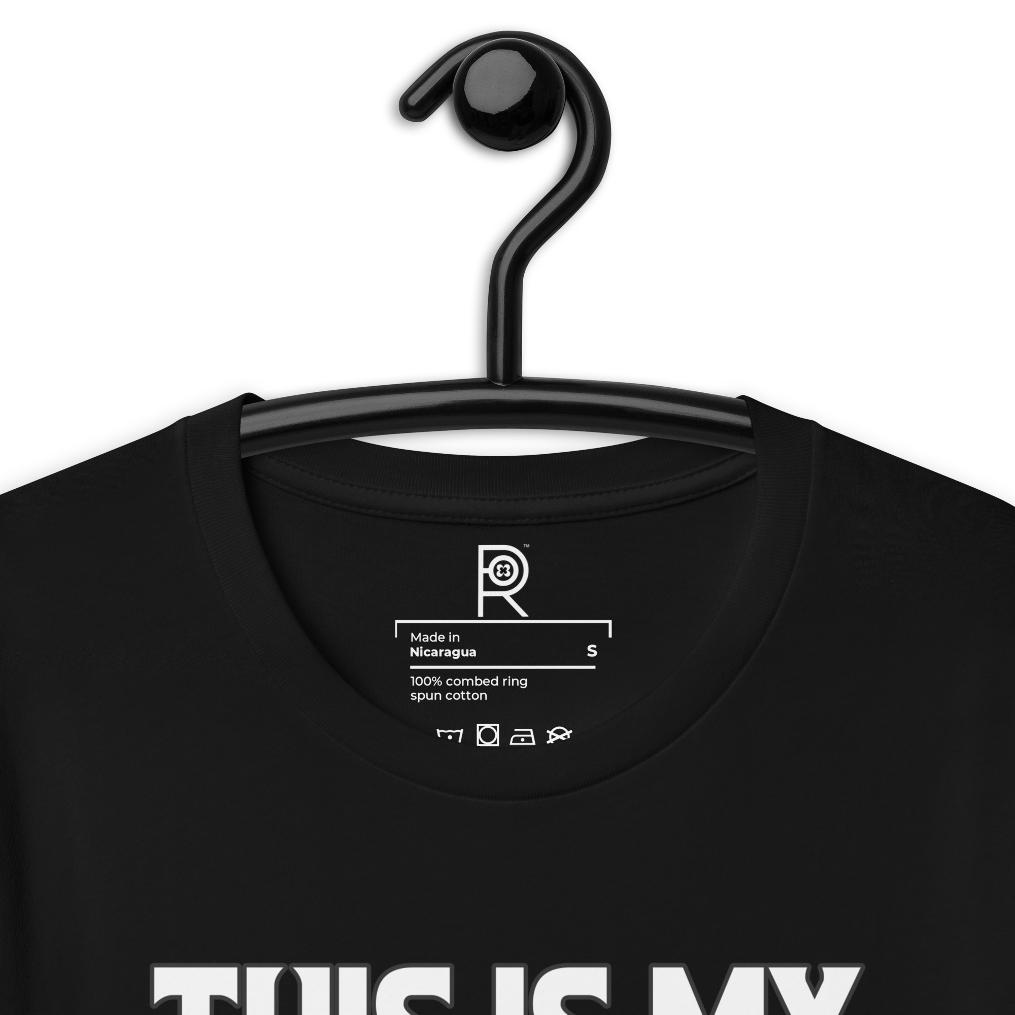 R - This Is My Resisting Bitch Face Dark Style Unisex T-shirt - Image 17