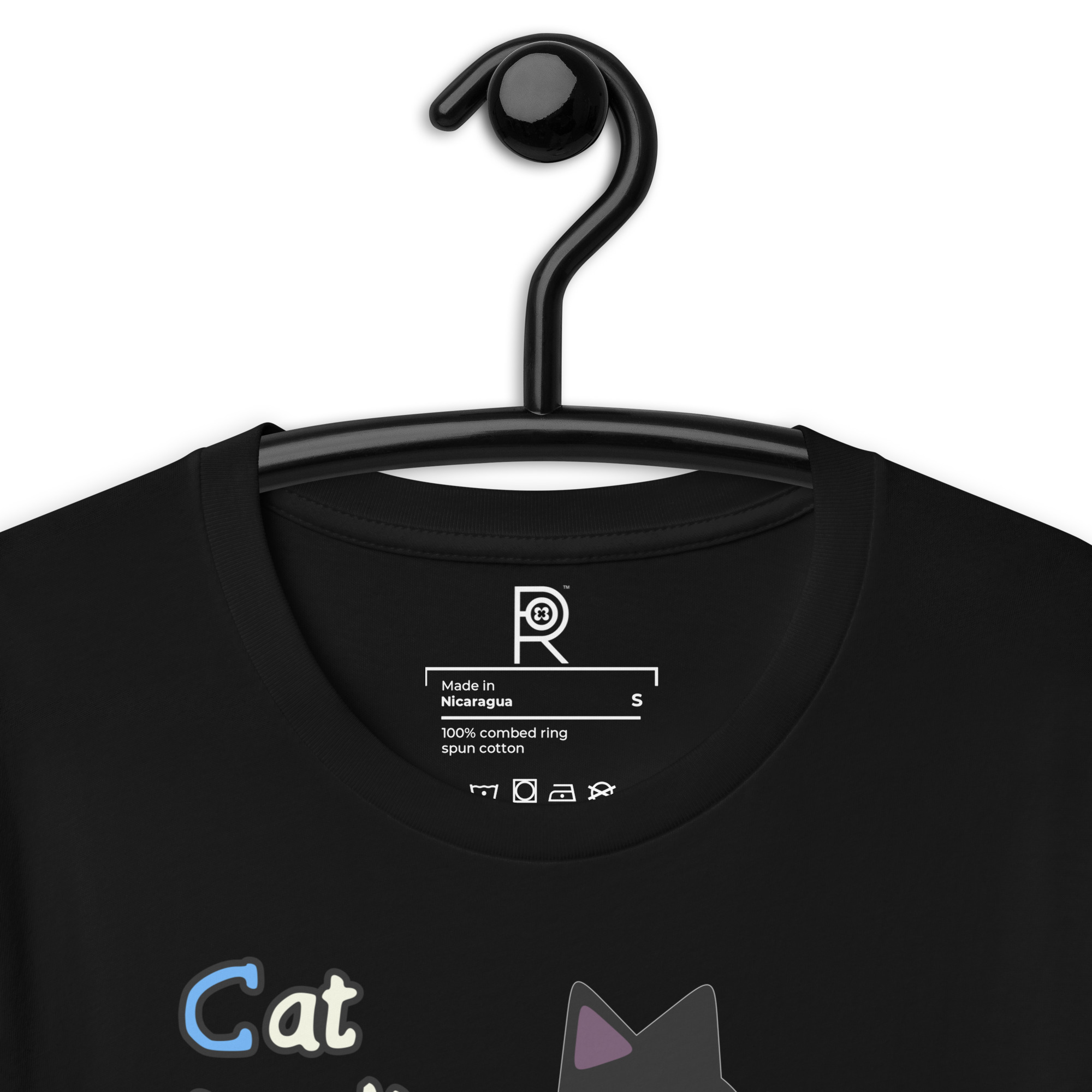 R - CLAWS Cat Ladies Against White Supremacy Dark Style Unisex T-shirt - Image 25