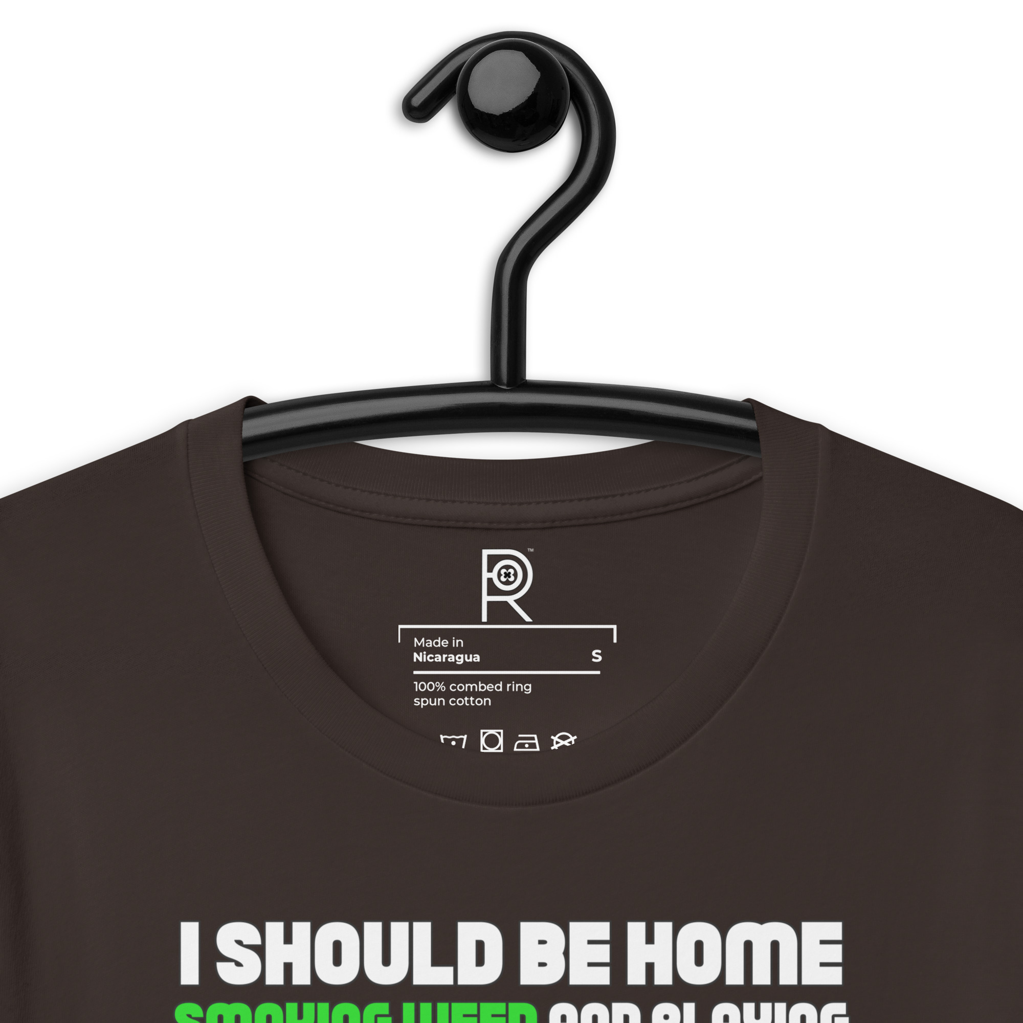 R - I Should Be Home Smoking Weed And Playing Board Games Instead I Am Here Protesting F*cking Nazis Dark Style Unisex T-shirt - Image 32