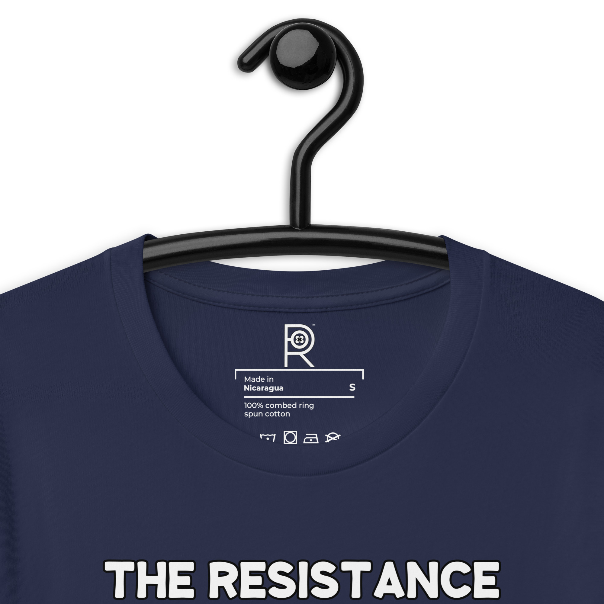 R - The Resistance Is For Lovers Dark Style Unisex T-shirt - Image 21