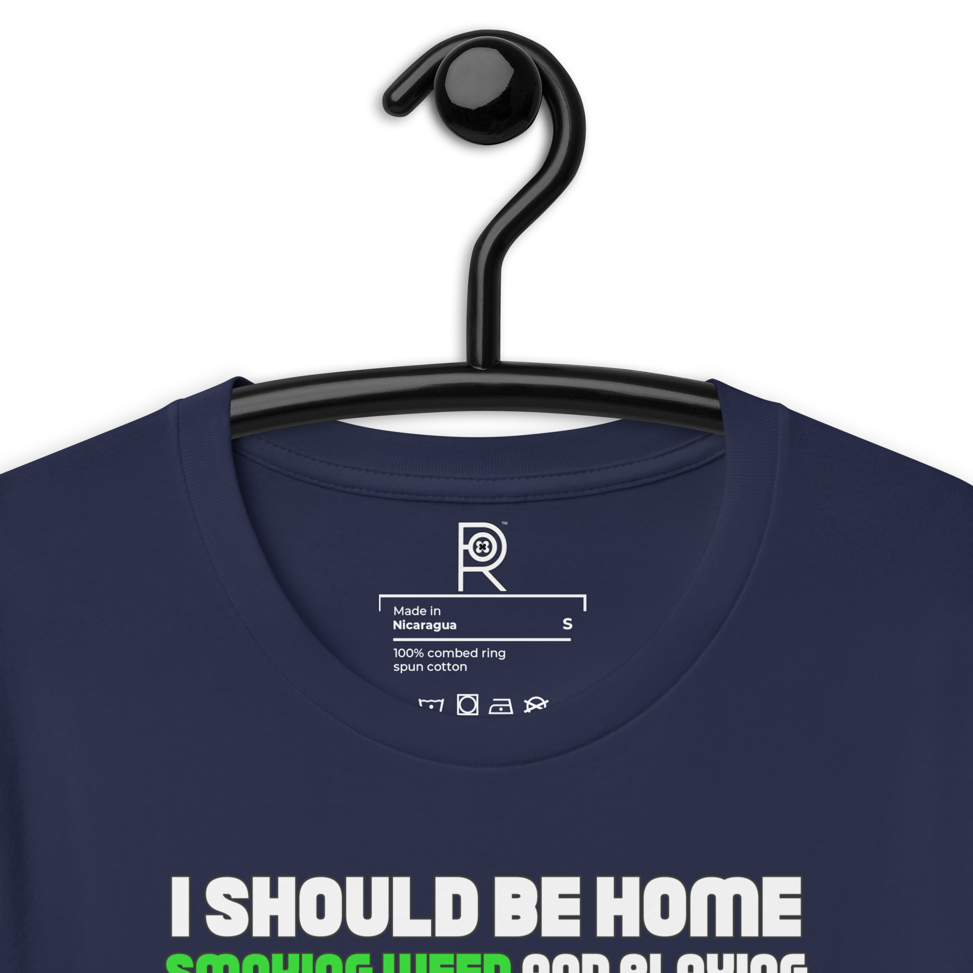 R - I Should Be Home Smoking Weed And Playing Board Games Instead I Am Here Protesting F*cking Nazis Dark Style Unisex T-shirt - Image 29