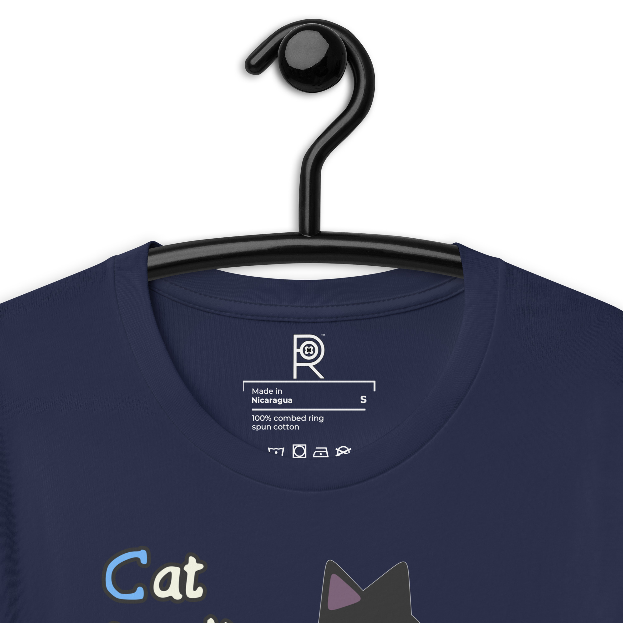 R - CLAWS Cat Ladies Against White Supremacy Dark Style Unisex T-shirt - Image 37