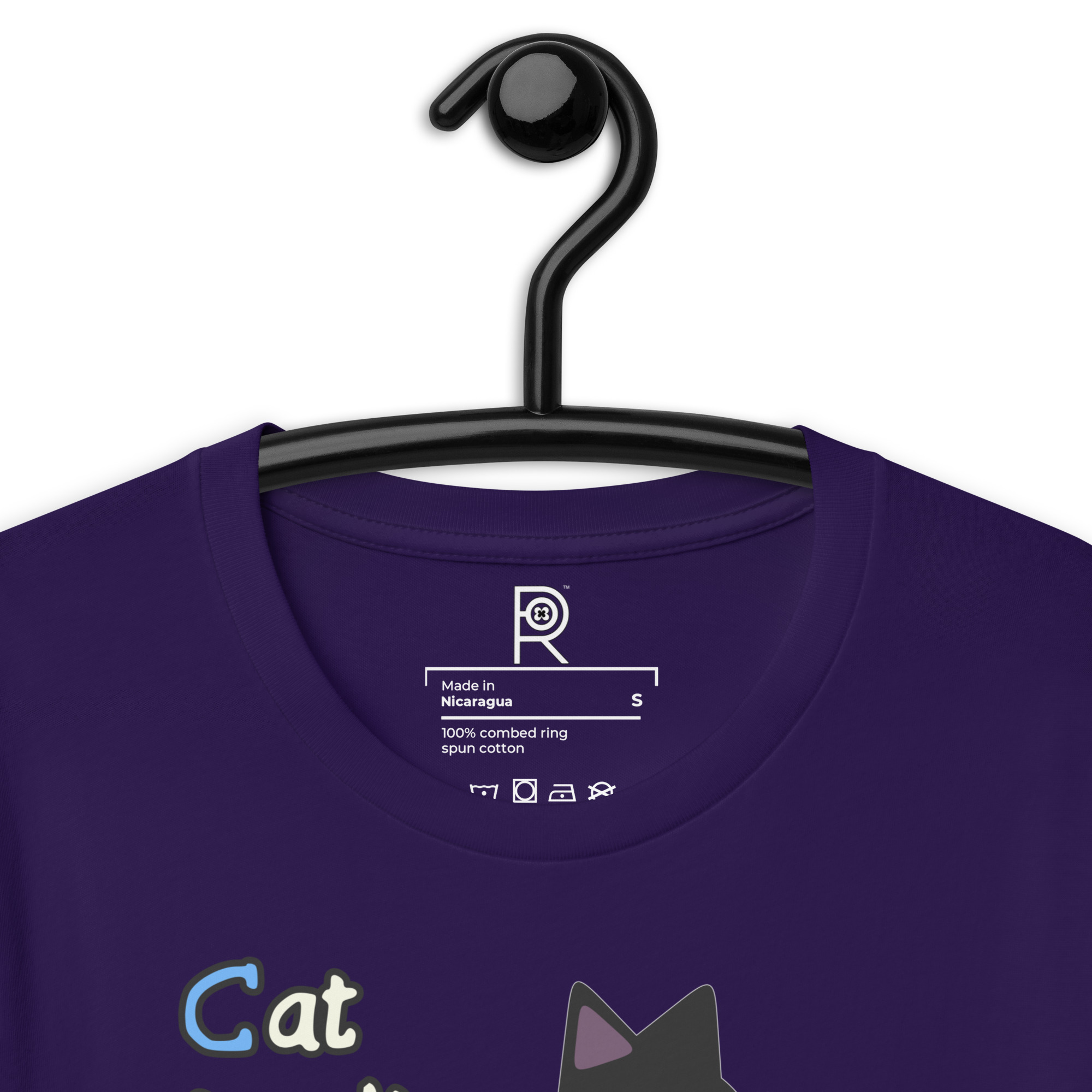 R - CLAWS Cat Ladies Against White Supremacy Dark Style Unisex T-shirt - Image 34
