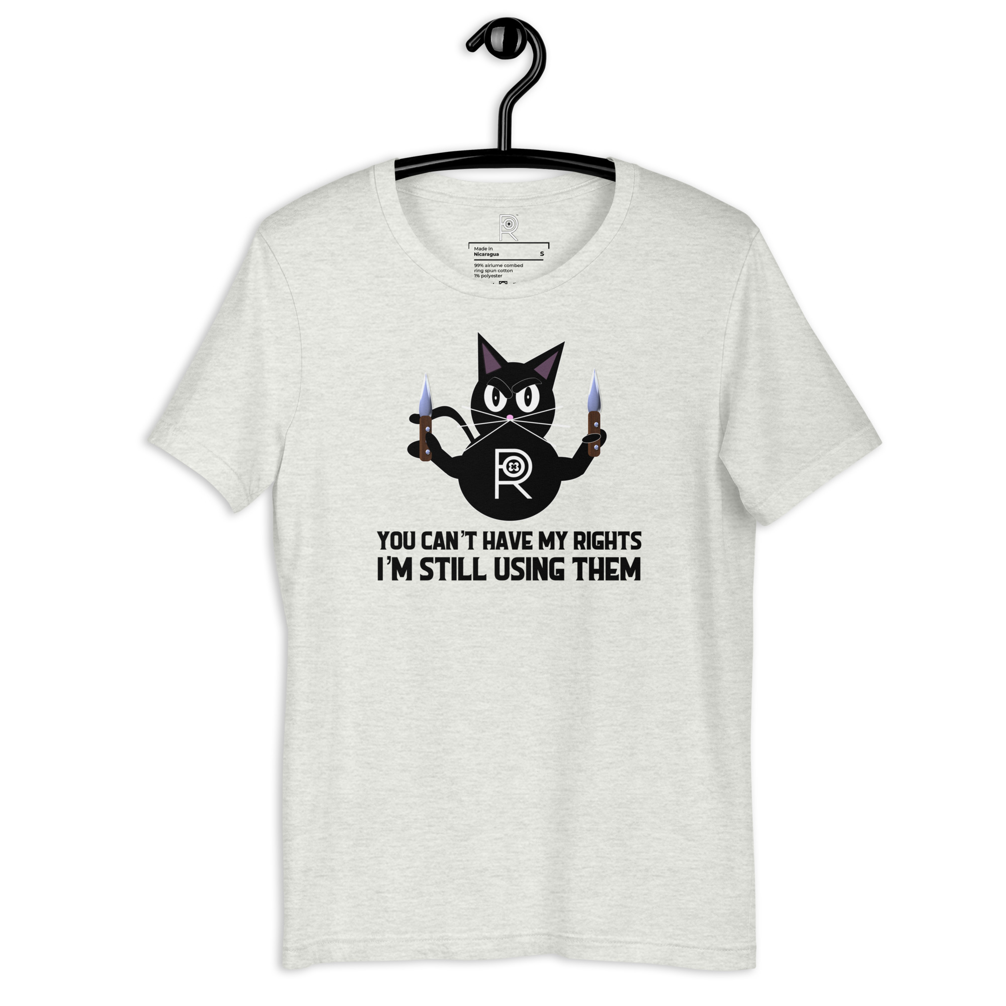 R - You Can't Have My Rights I'm Still Using Them Light Style Unisex T-shirt - Image 42