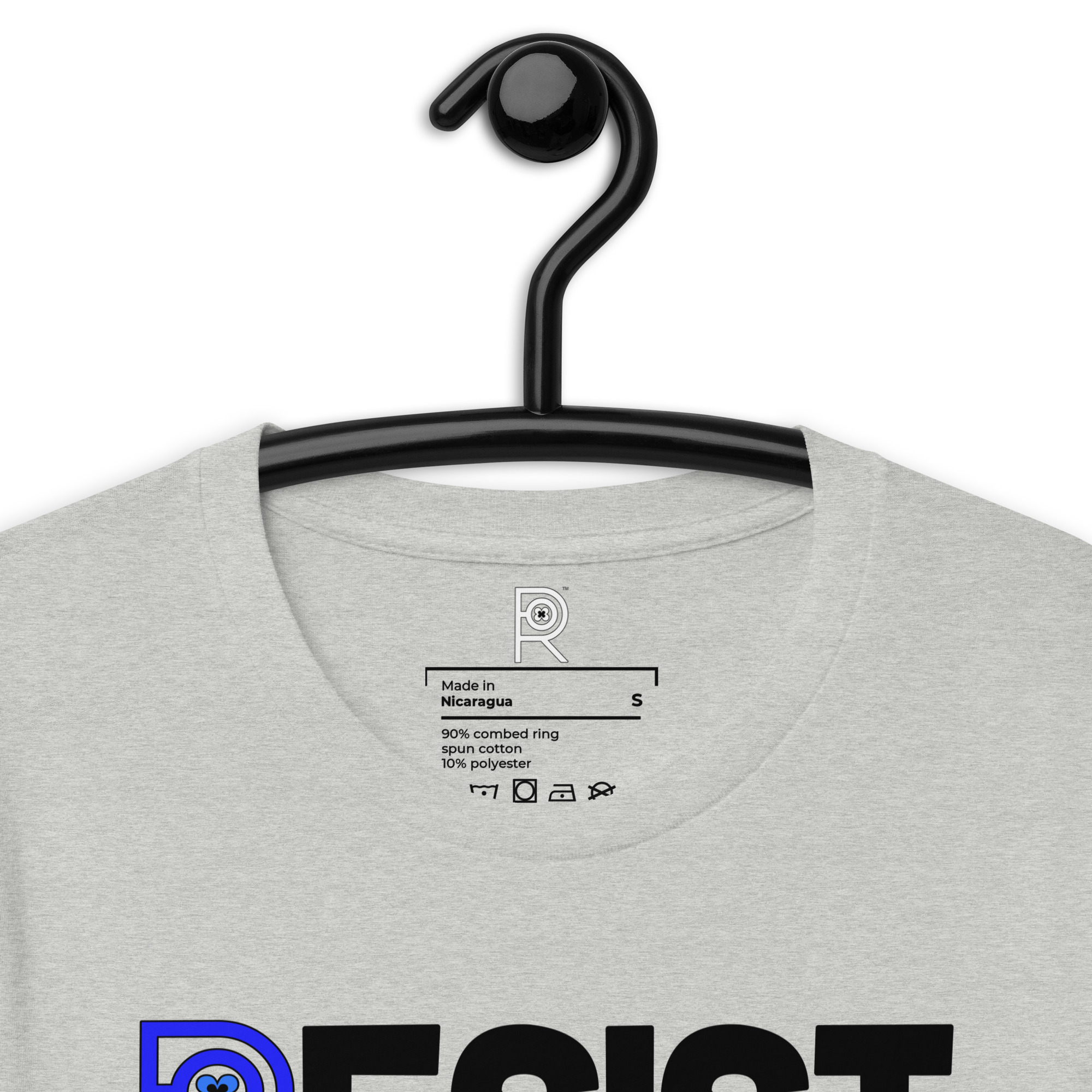 R - Resist Like It's 1776 Light Style Unisex T-shirt - Image 26