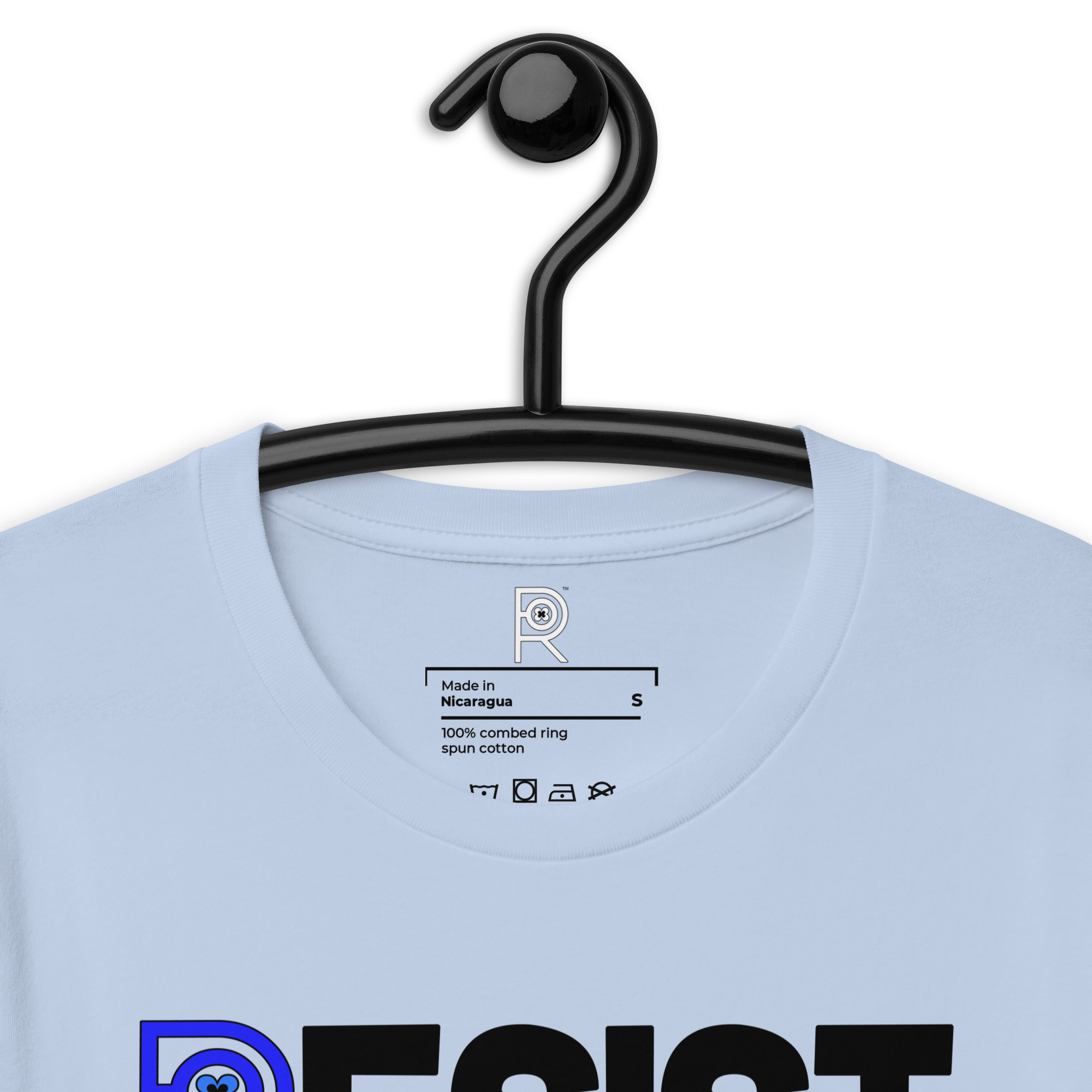 R - Resist Like It's 1776 Light Style Unisex T-shirt - Image 32
