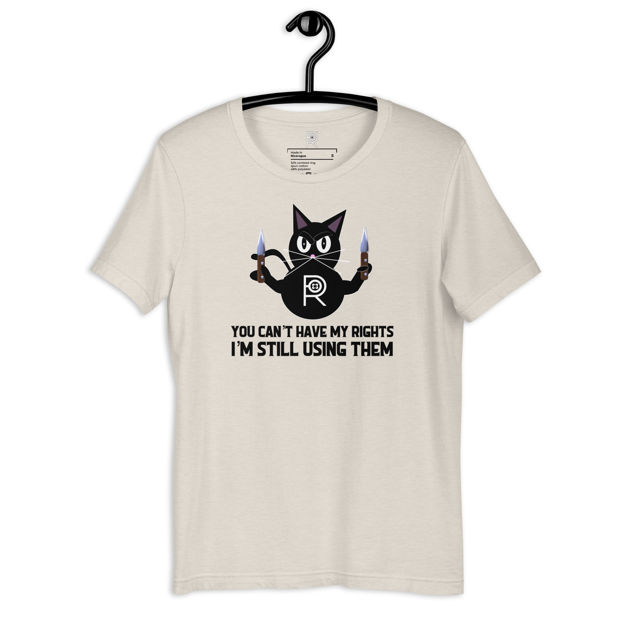 R - You Can't Have My Rights I'm Still Using Them Light Style Unisex T-shirt - Image 36