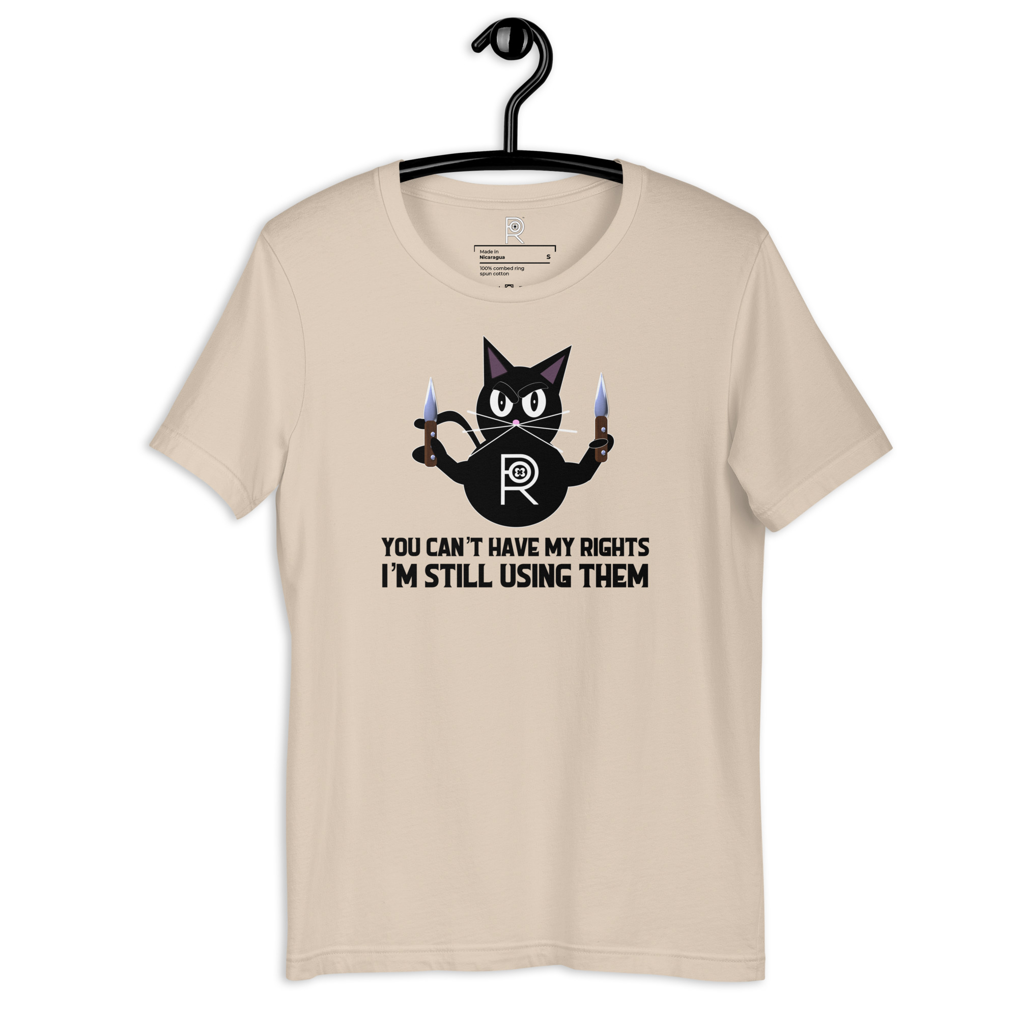 R - You Can't Have My Rights I'm Still Using Them Light Style Unisex T-shirt - Image 33