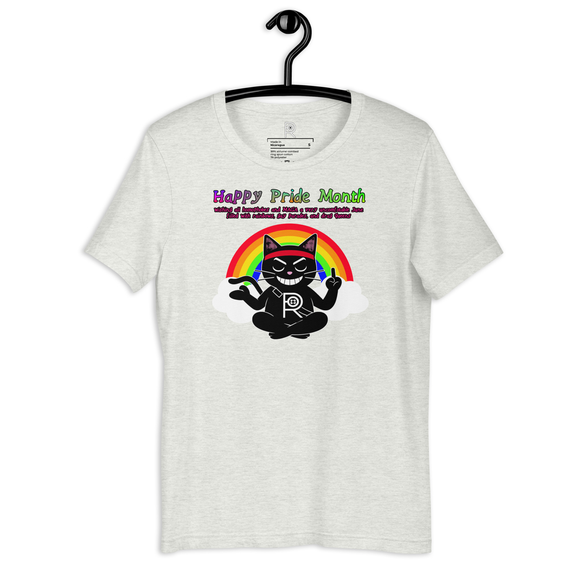 R - Happy Pride Month Light Style Unisex T-shirt - Image 42