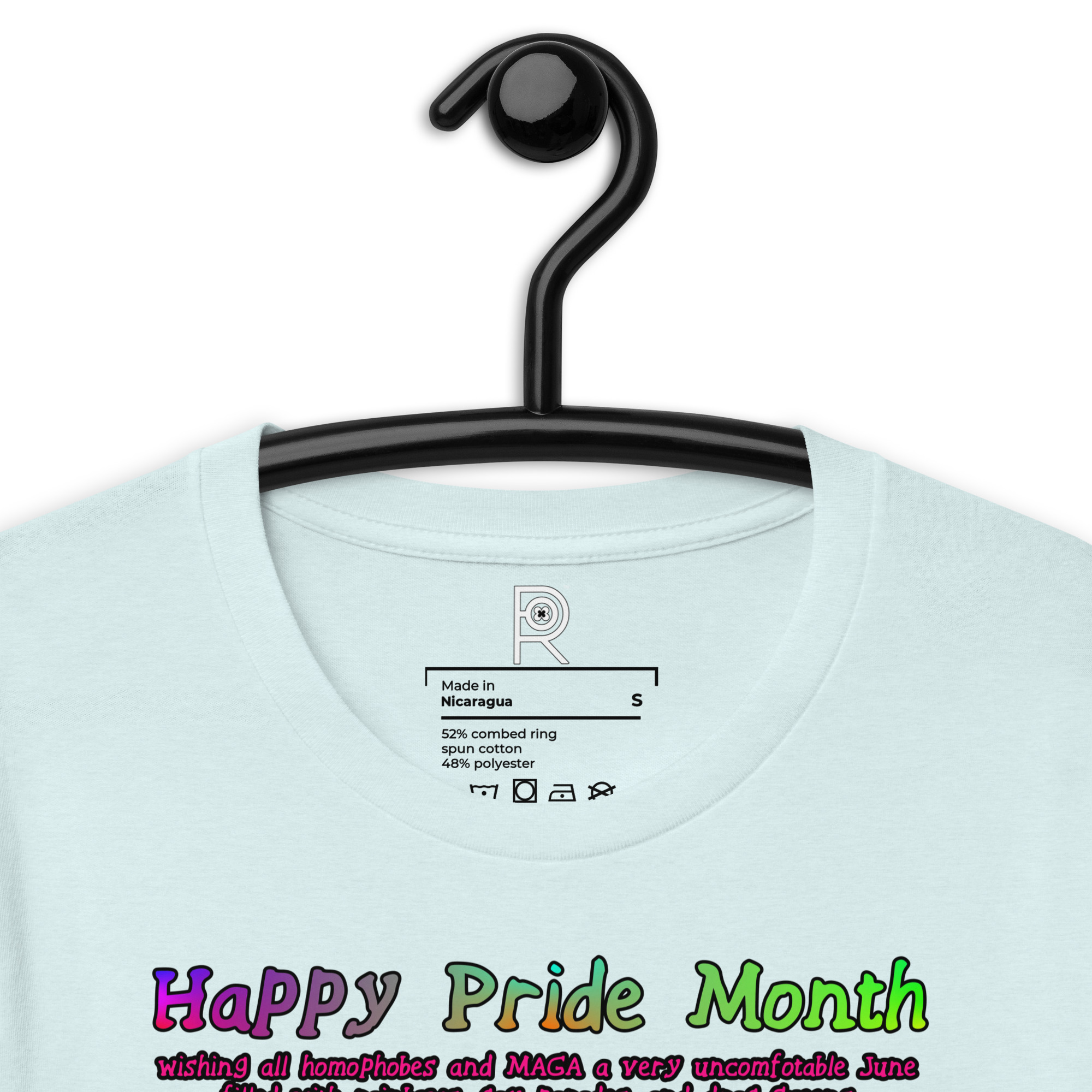 R - Happy Pride Month Light Style Unisex T-shirt - Image 53