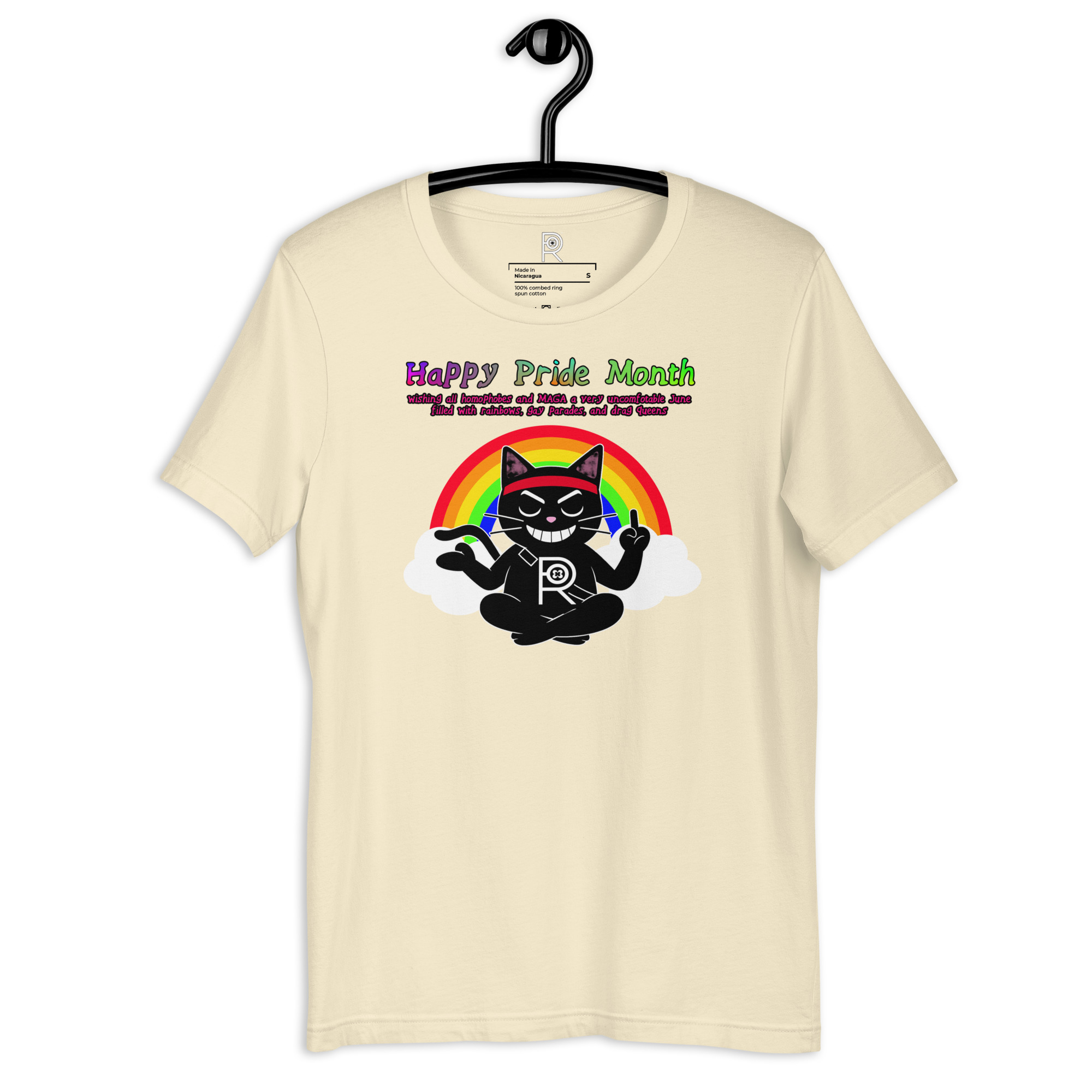 R - Happy Pride Month Light Style Unisex T-shirt - Image 45