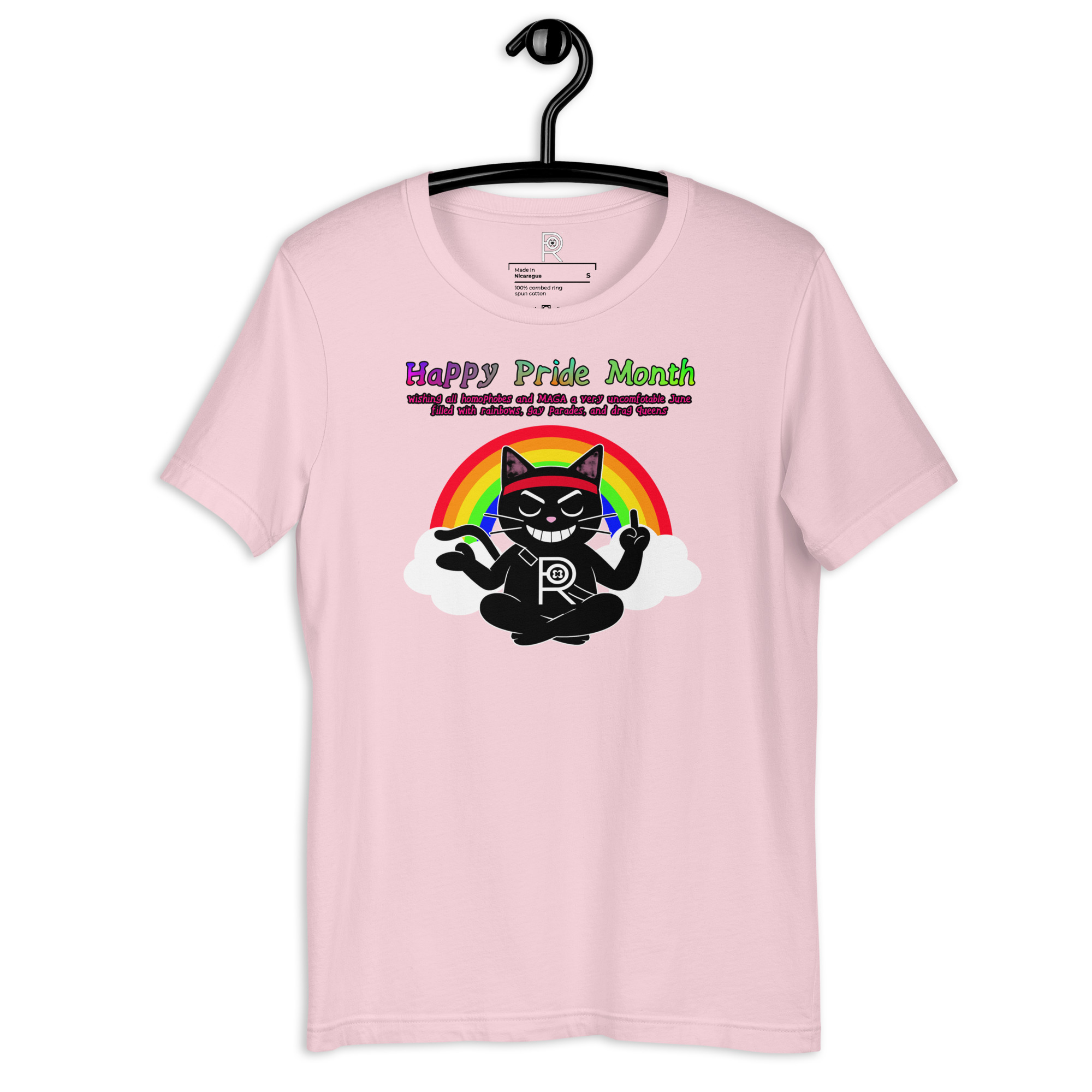 R - Happy Pride Month Light Style Unisex T-shirt - Image 37