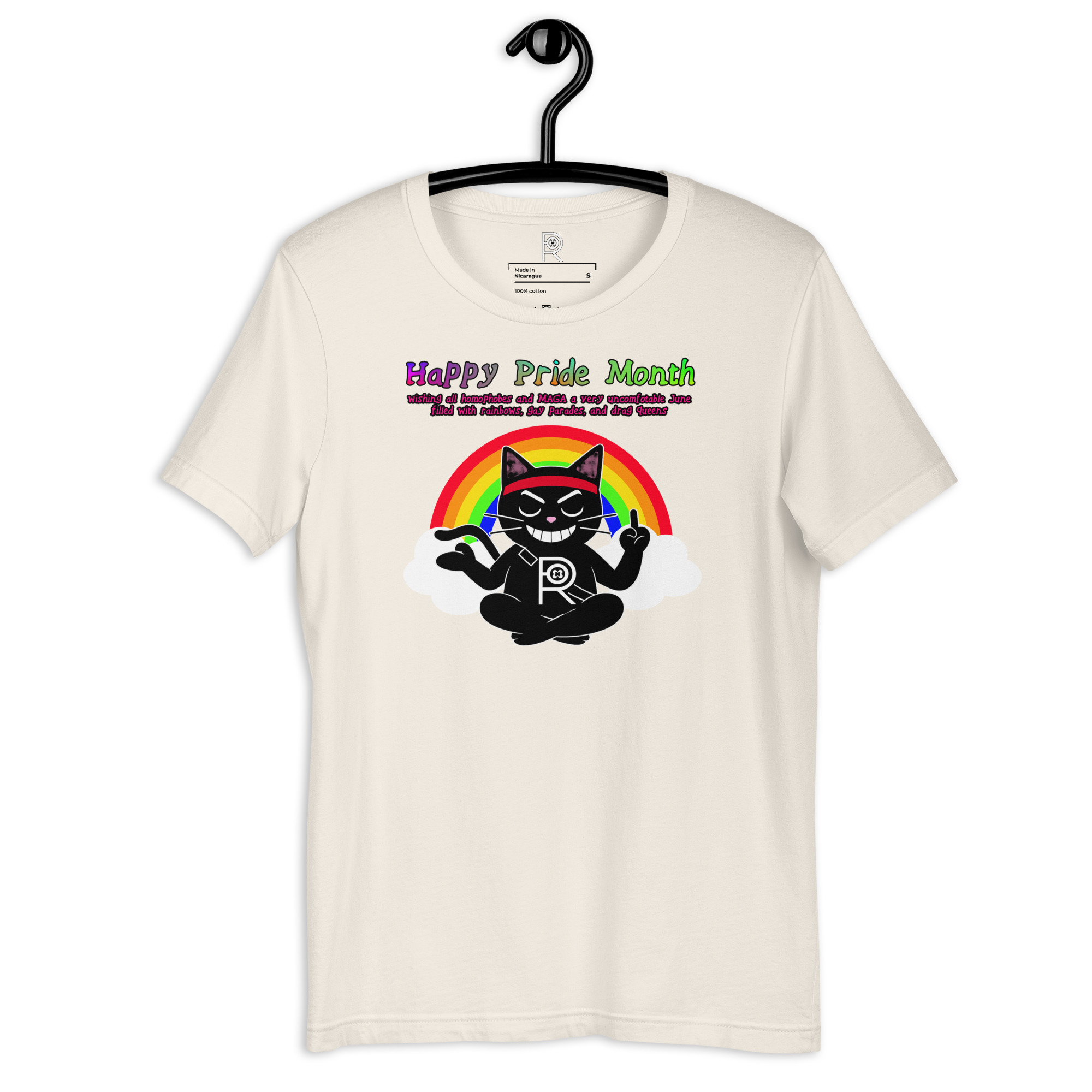 R - Happy Pride Month Light Style Unisex T-shirt - Image 48