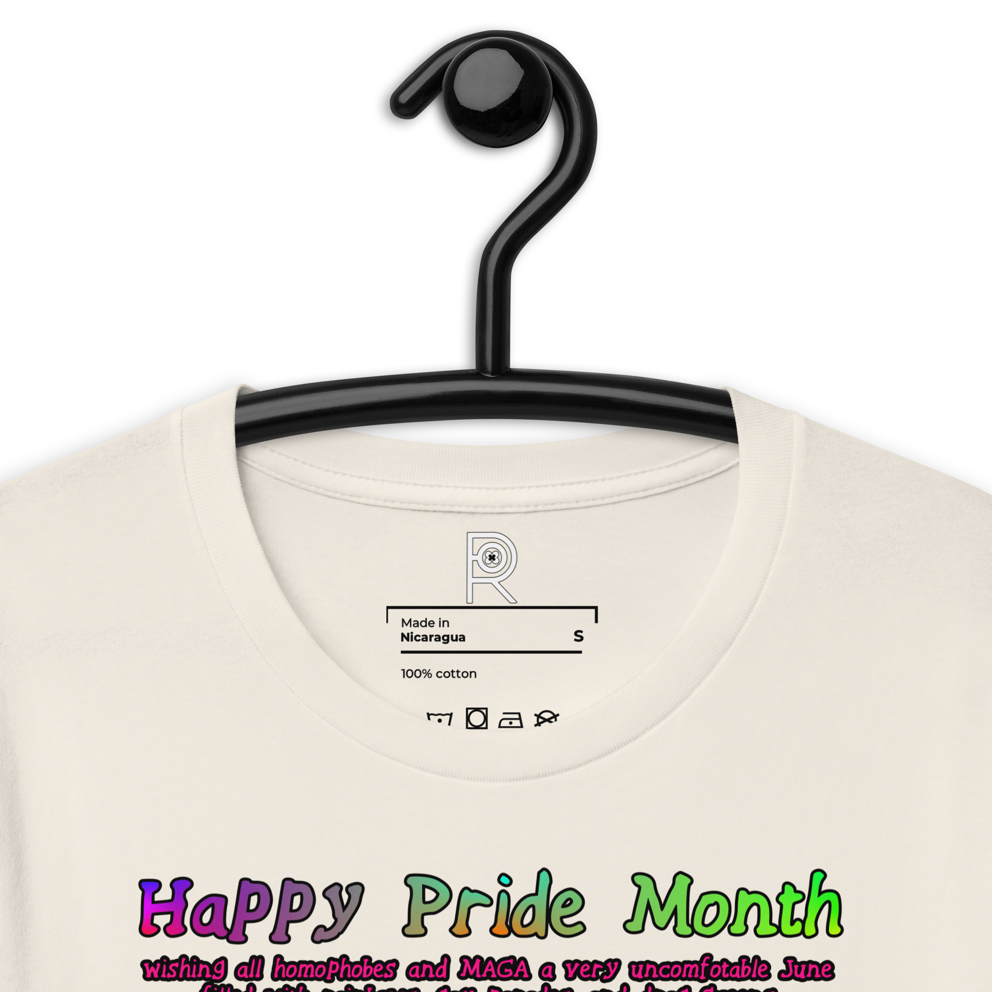 R - Happy Pride Month Light Style Unisex T-shirt - Image 50