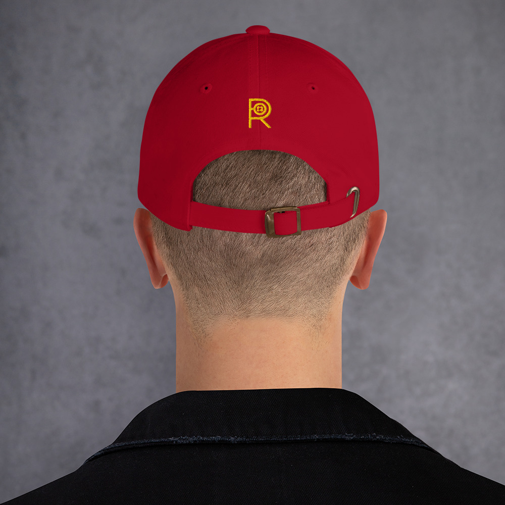 R - 8647 Classic Dad Hat Yellow Lettering Style 1 - Image 13