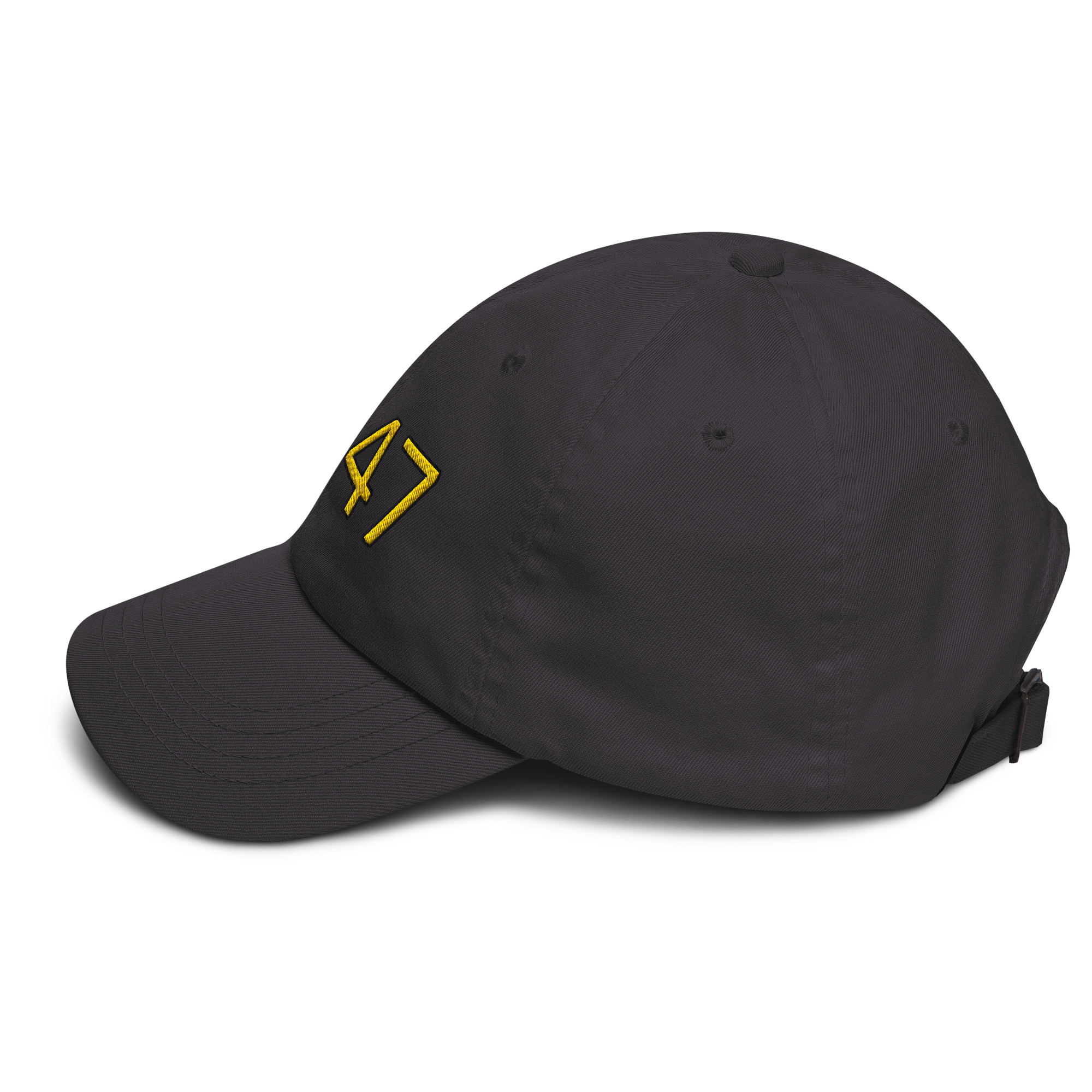 R - 8647 Classic Dad Hat Yellow Lettering Style 1 - Image 36