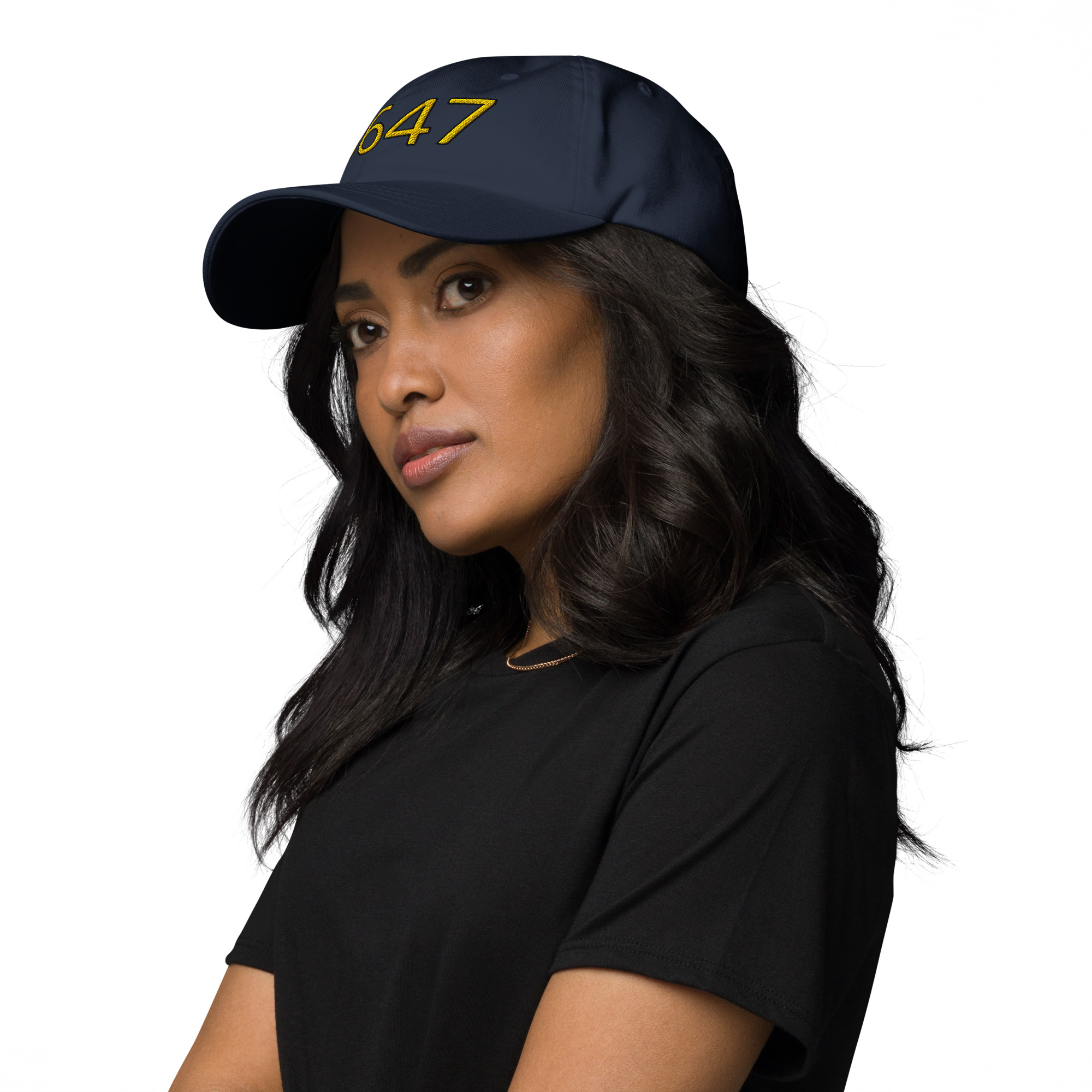 R - 8647 Classic Dad Hat Yellow Lettering Style 1 - Image 17