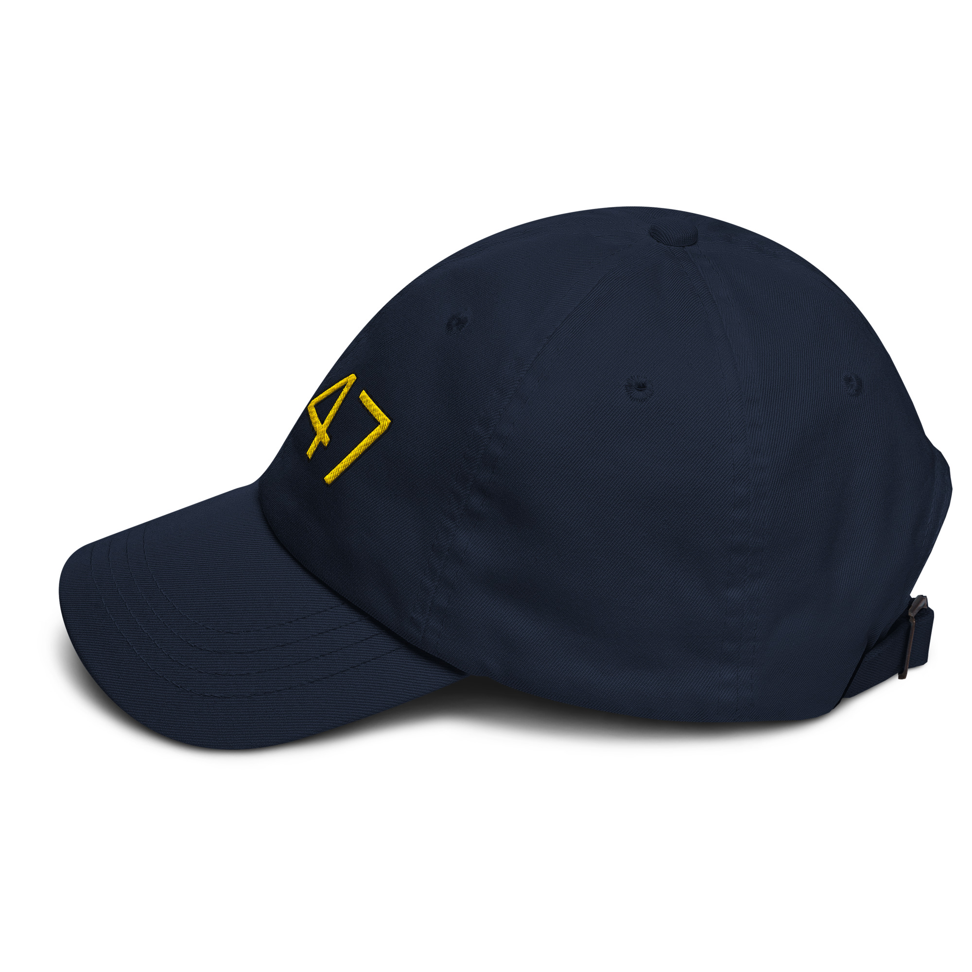 R - 8647 Classic Dad Hat Yellow Lettering Style 1 - Image 28