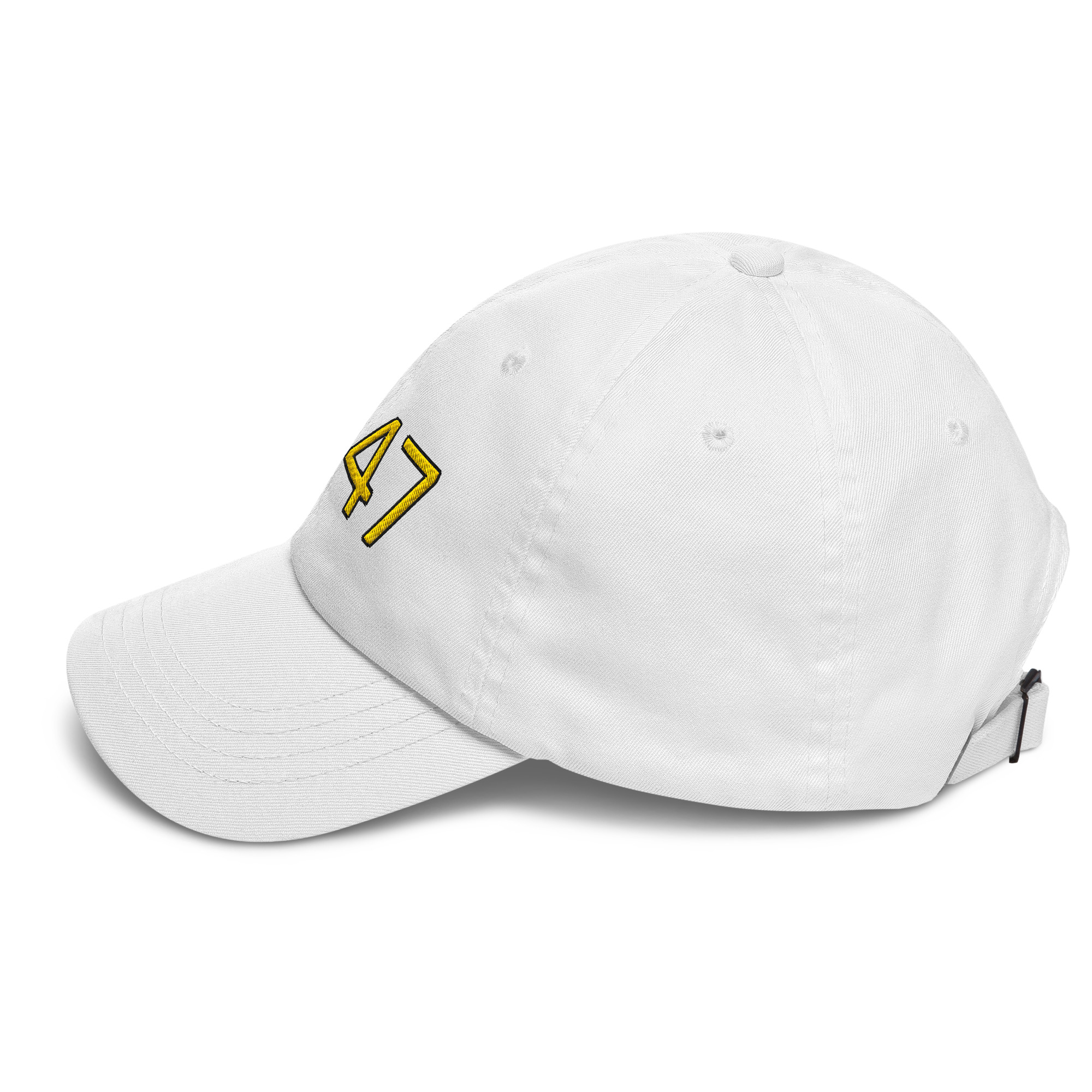 R - 8647 Classic Dad Hat Yellow Lettering Style 1 - Image 39