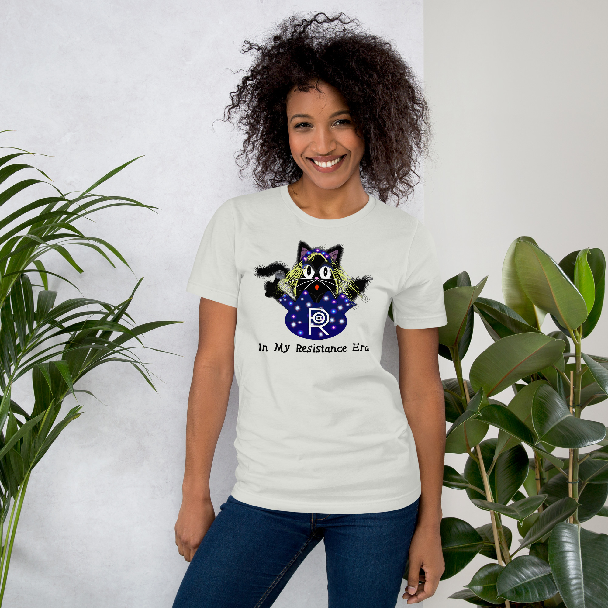R - In My Resistance Era Style 1 Unisex T-shirt - Image 5
