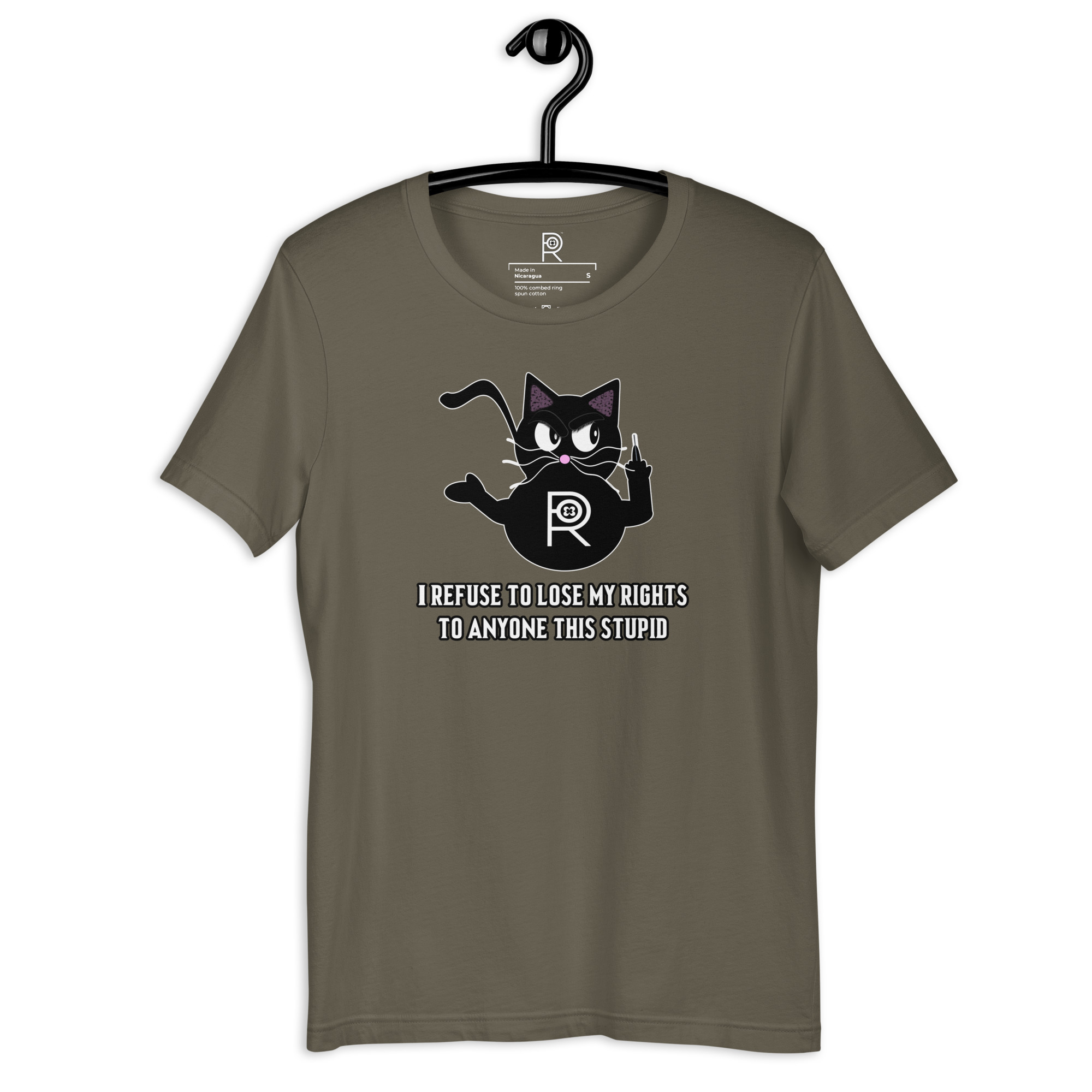 R - I Refuse To Lose My Rights To Anyone This Stupid Dark Style Unisex T-shirt - Image 21