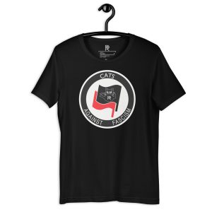 R - Cats Against Fascism Dark Style Unisex T-shirt