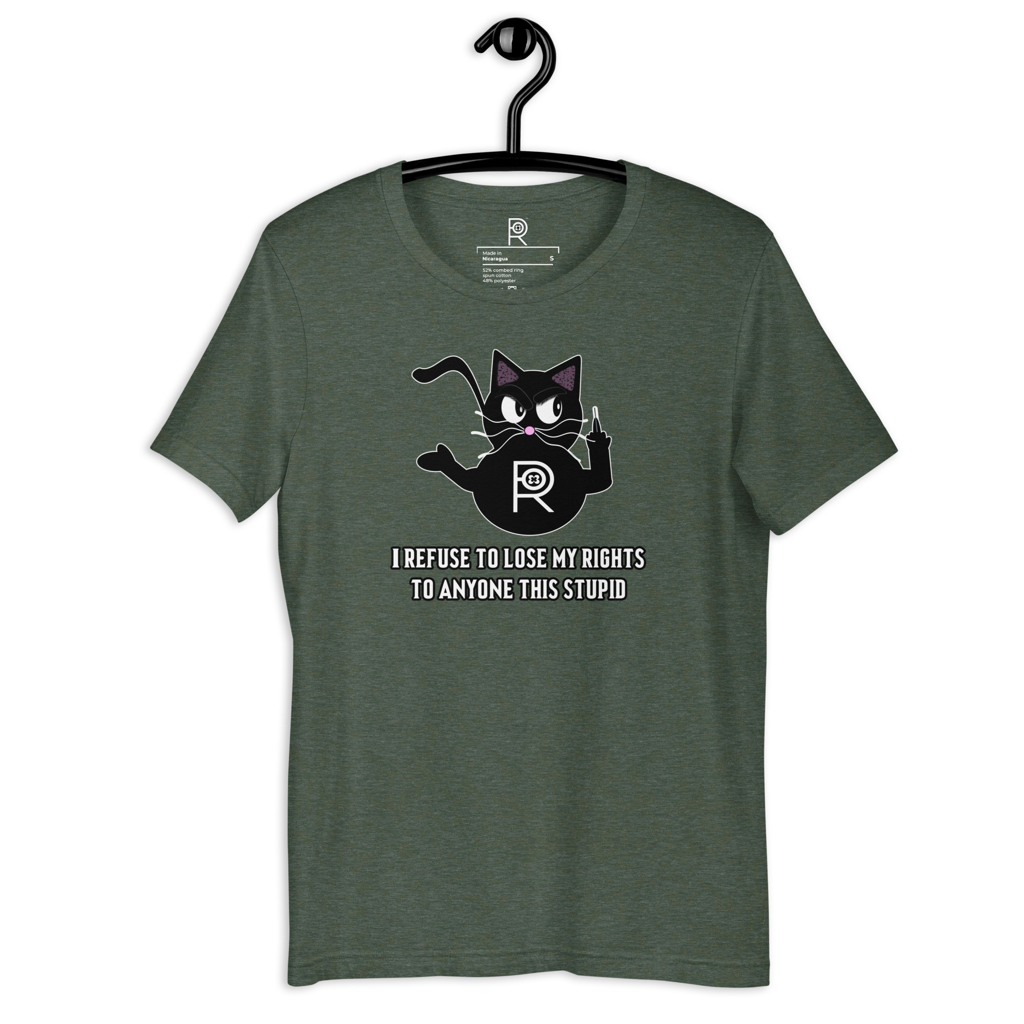 R - I Refuse To Lose My Rights To Anyone This Stupid Dark Style Unisex T-shirt - Image 17