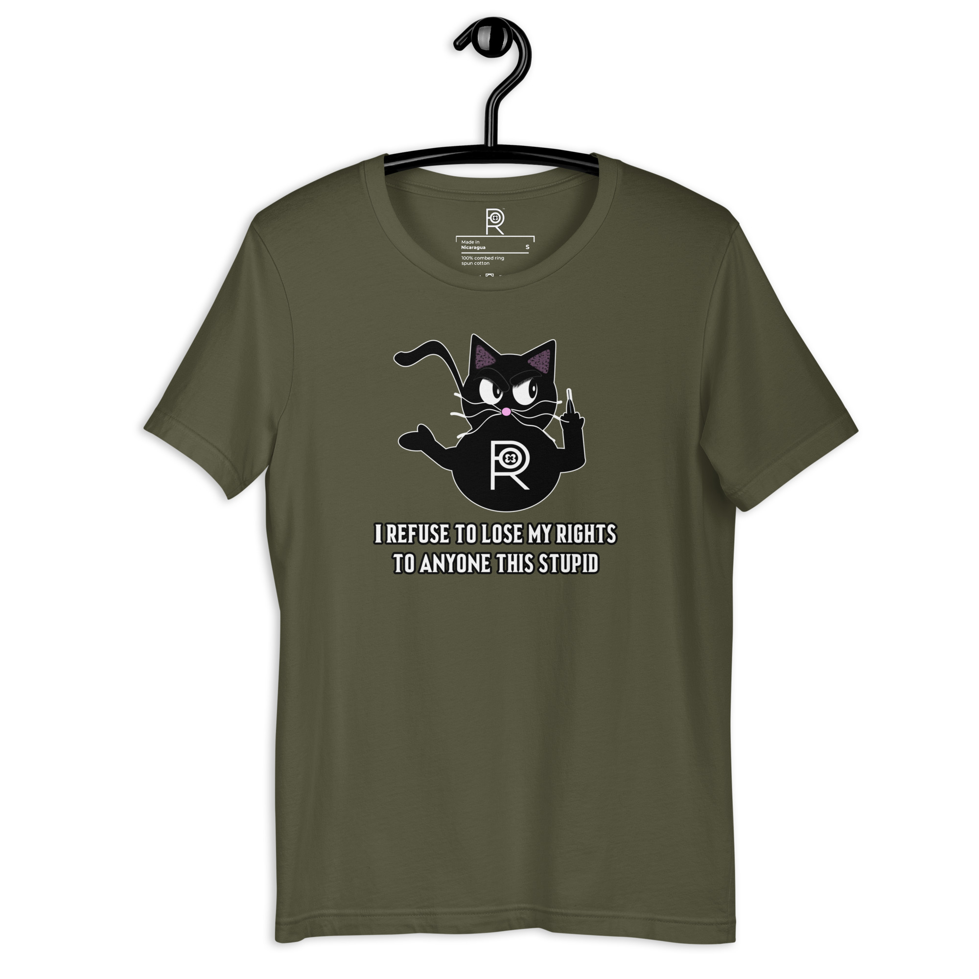 R - I Refuse To Lose My Rights To Anyone This Stupid Dark Style Unisex T-shirt - Image 15