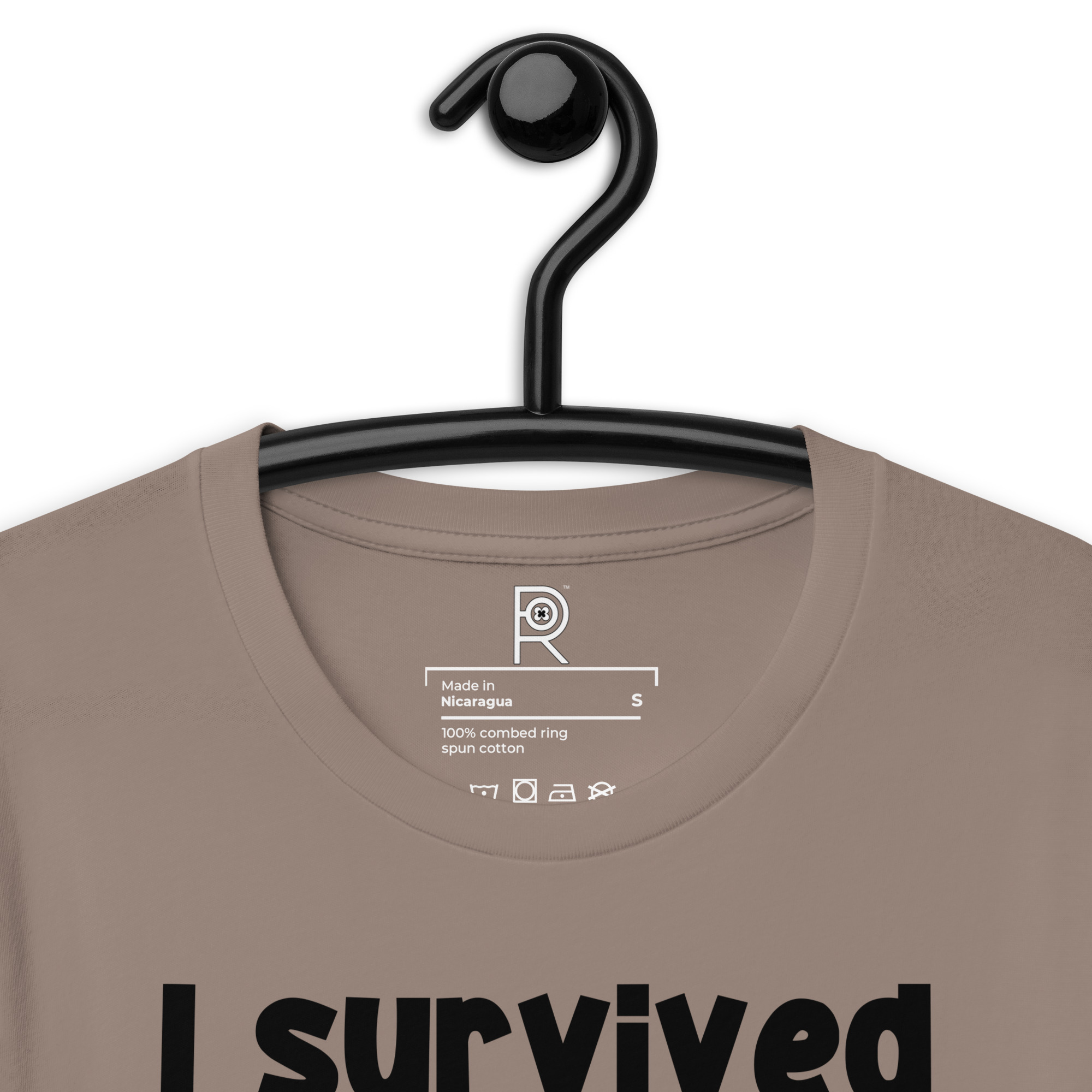 R - I Survived The Portland War Zone And All I Got Was Gassed By ICE And This T-shirt Dark Style Unisex T-shirt - Image 20