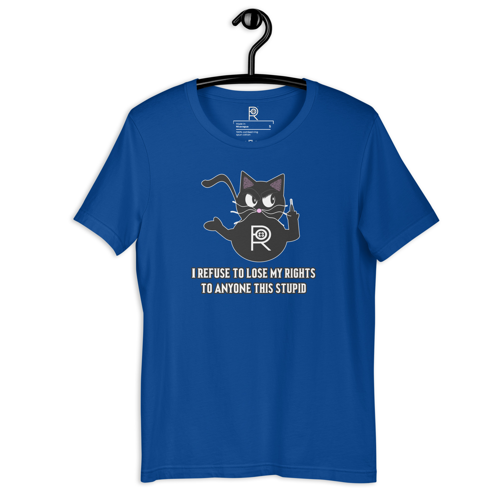 R - I Refuse To Lose My Rights To Anyone This Stupid Dark Style Unisex T-shirt - Image 13