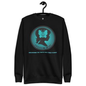 R - Epstein Wiki - Uncovering The Truth They Tried To Bury Dark Style Unisex Premium Sweatshirt