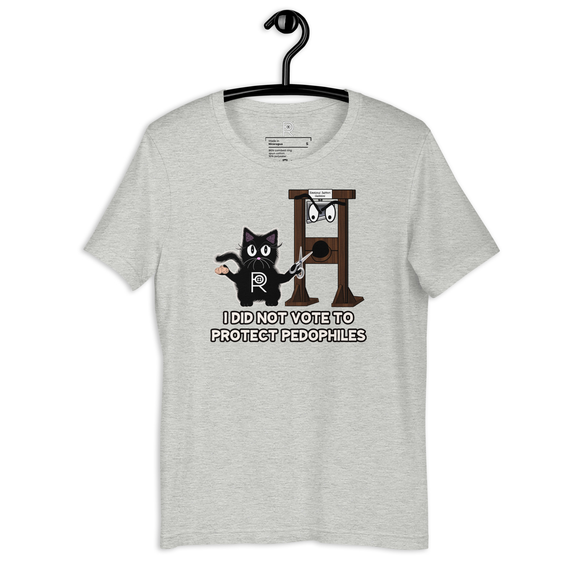 R - I Did Not Vote To Protect Pedophiles Light Style Unisex T-shirt - Image 25