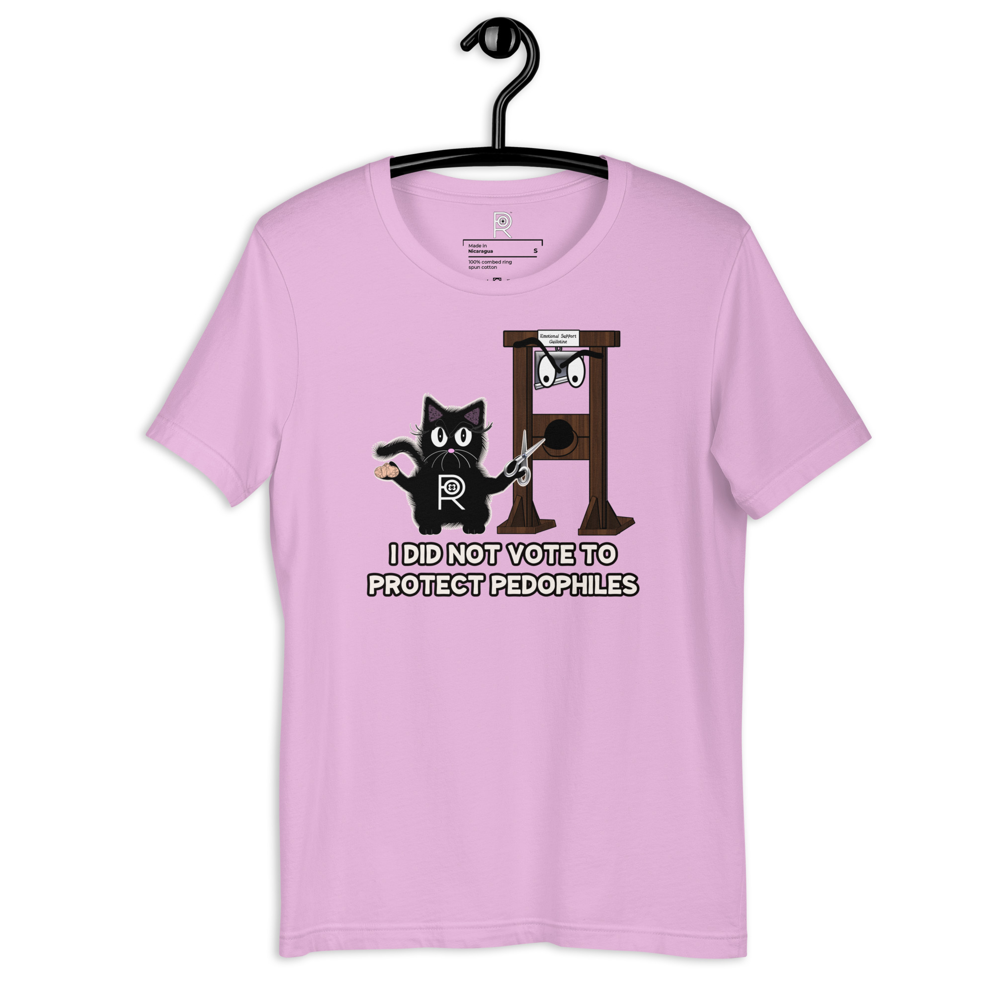 R - I Did Not Vote To Protect Pedophiles Light Style Unisex T-shirt - Image 21