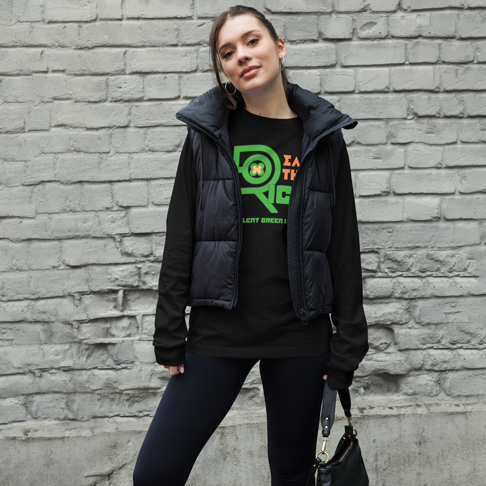 R - Eat The Rich Soylent Green Is Keto Dark Style Unisex Long Sleeve Tee - Image 2