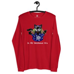 R - In My Resistance Era Dark Style Unisex Long Sleeve Tee