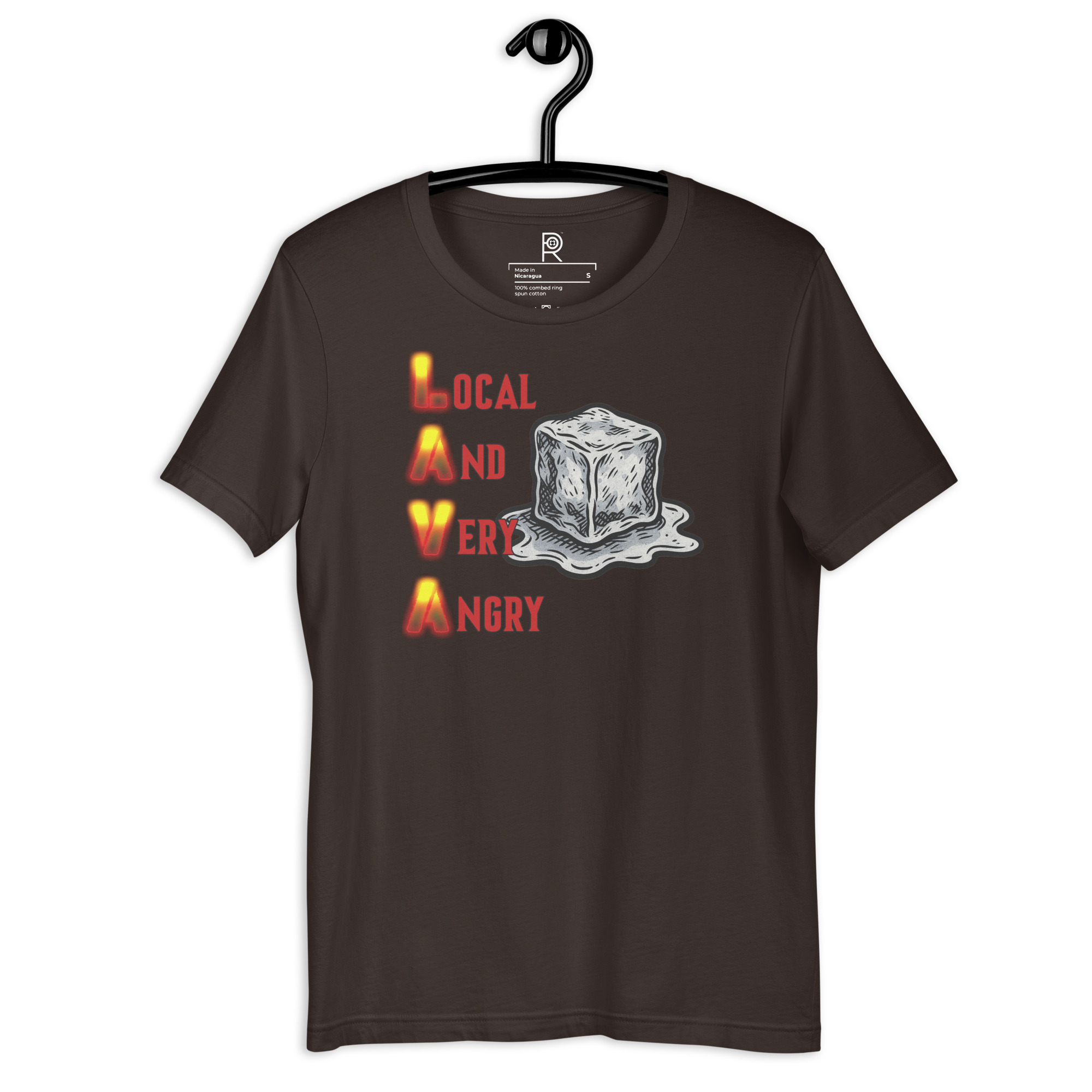 R - LAVA - Local And Very Angry Dark Style Unisex T-shirt - Image 22