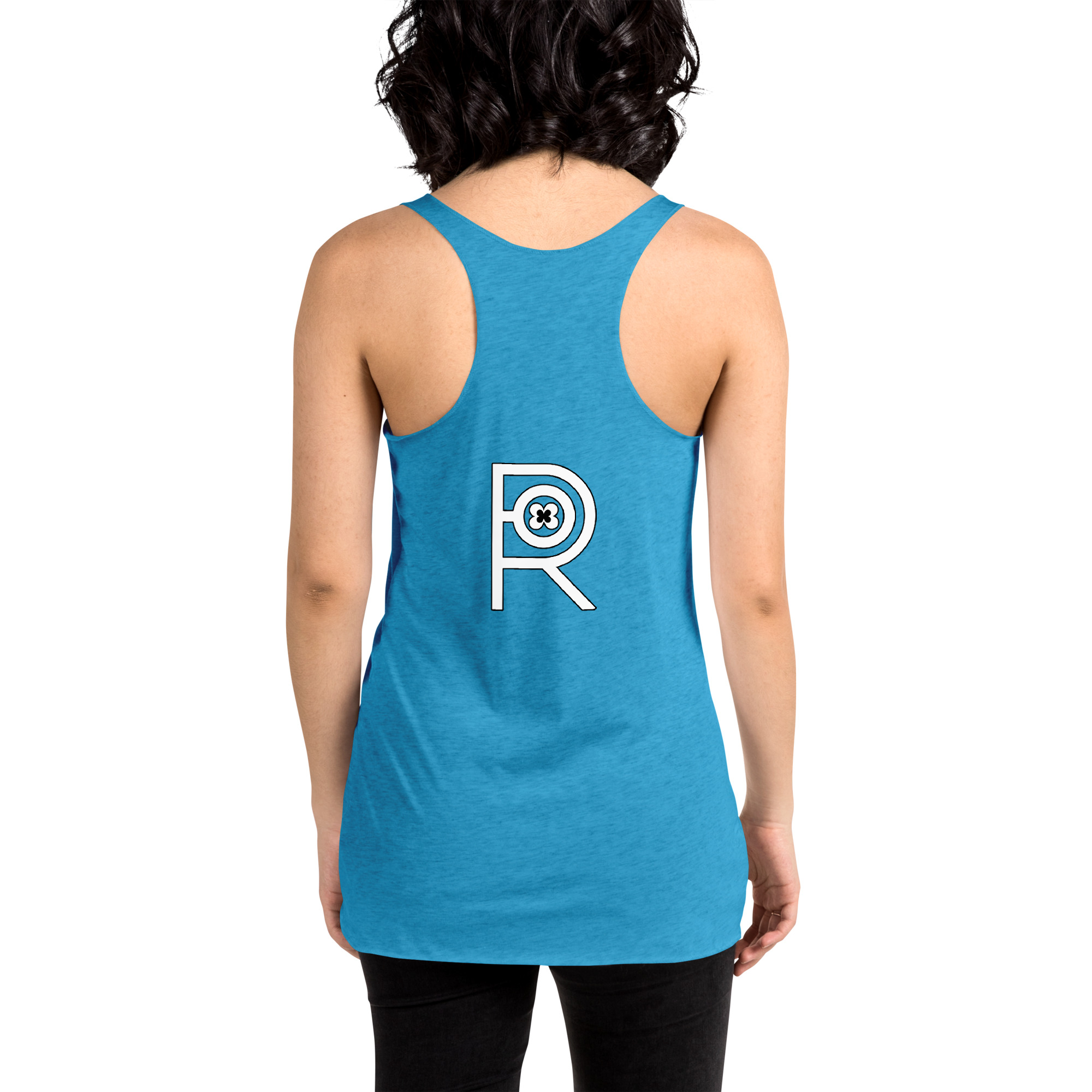R - Resistance Kitty FU Women's Racerback Tank - Image 11
